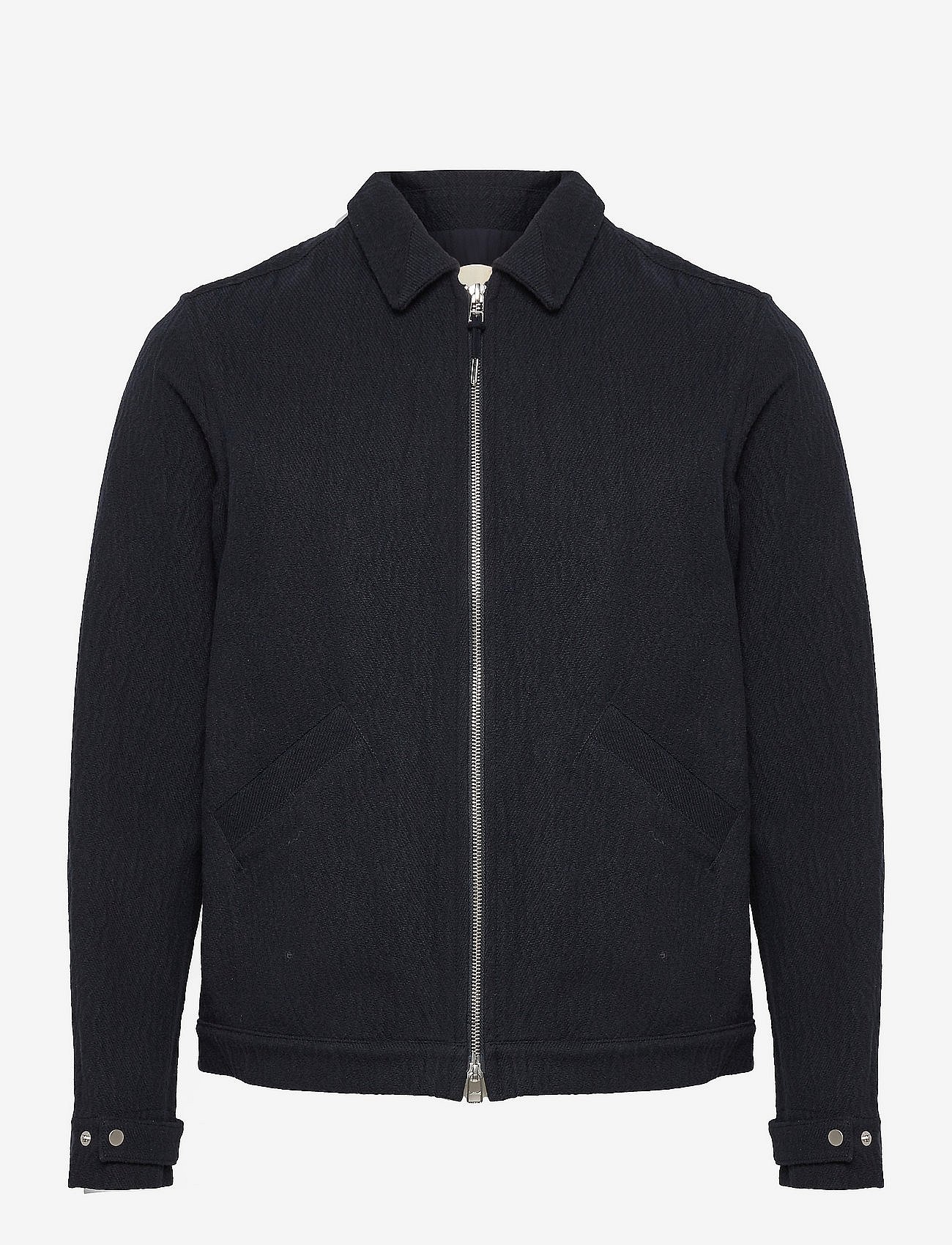 SIGNAL BLOUSON - NAVY TEXTURE