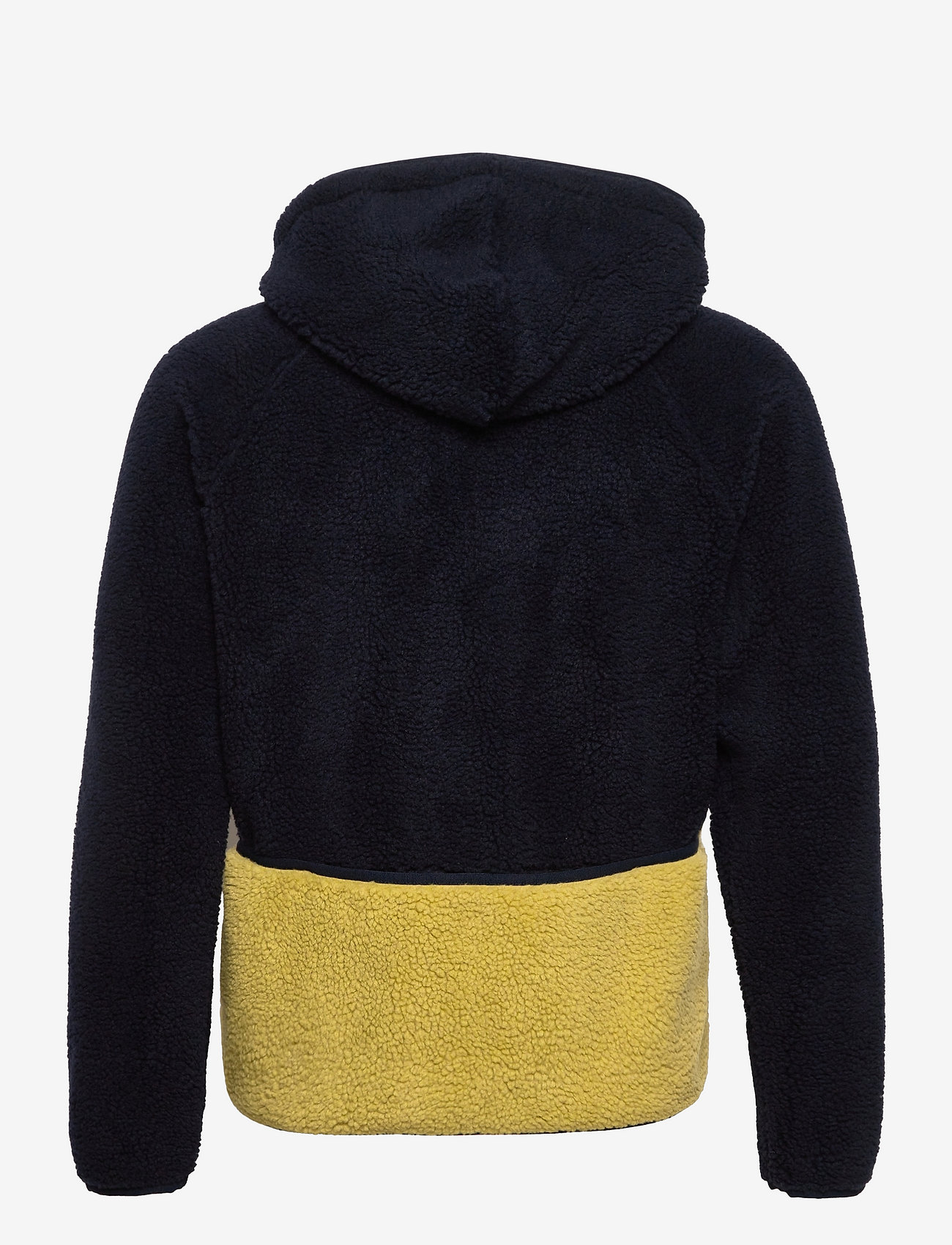 Folk - HOODED PUZZLE FLEECE - amber mix - 1