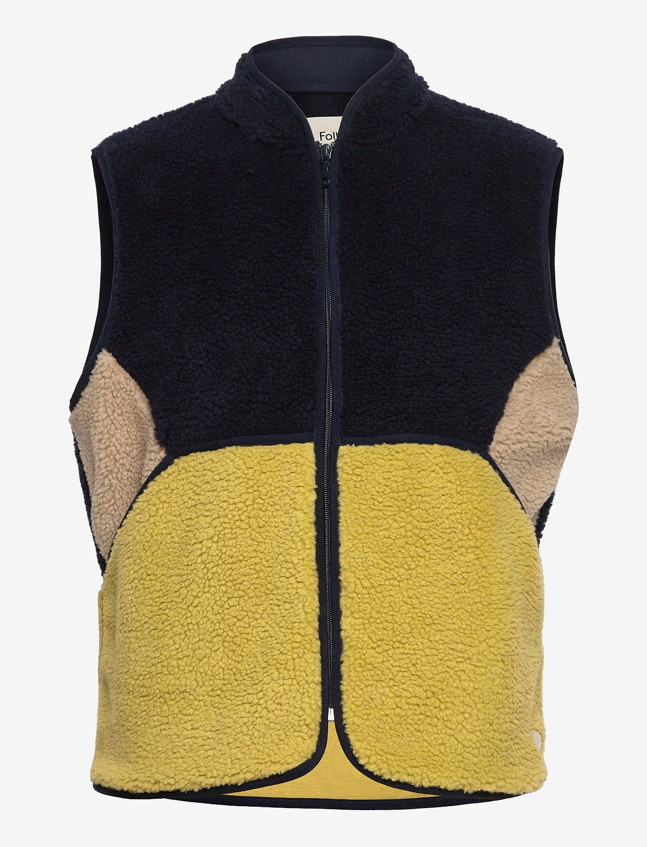 Folk - PUZZLE GILET - amber mix - 0