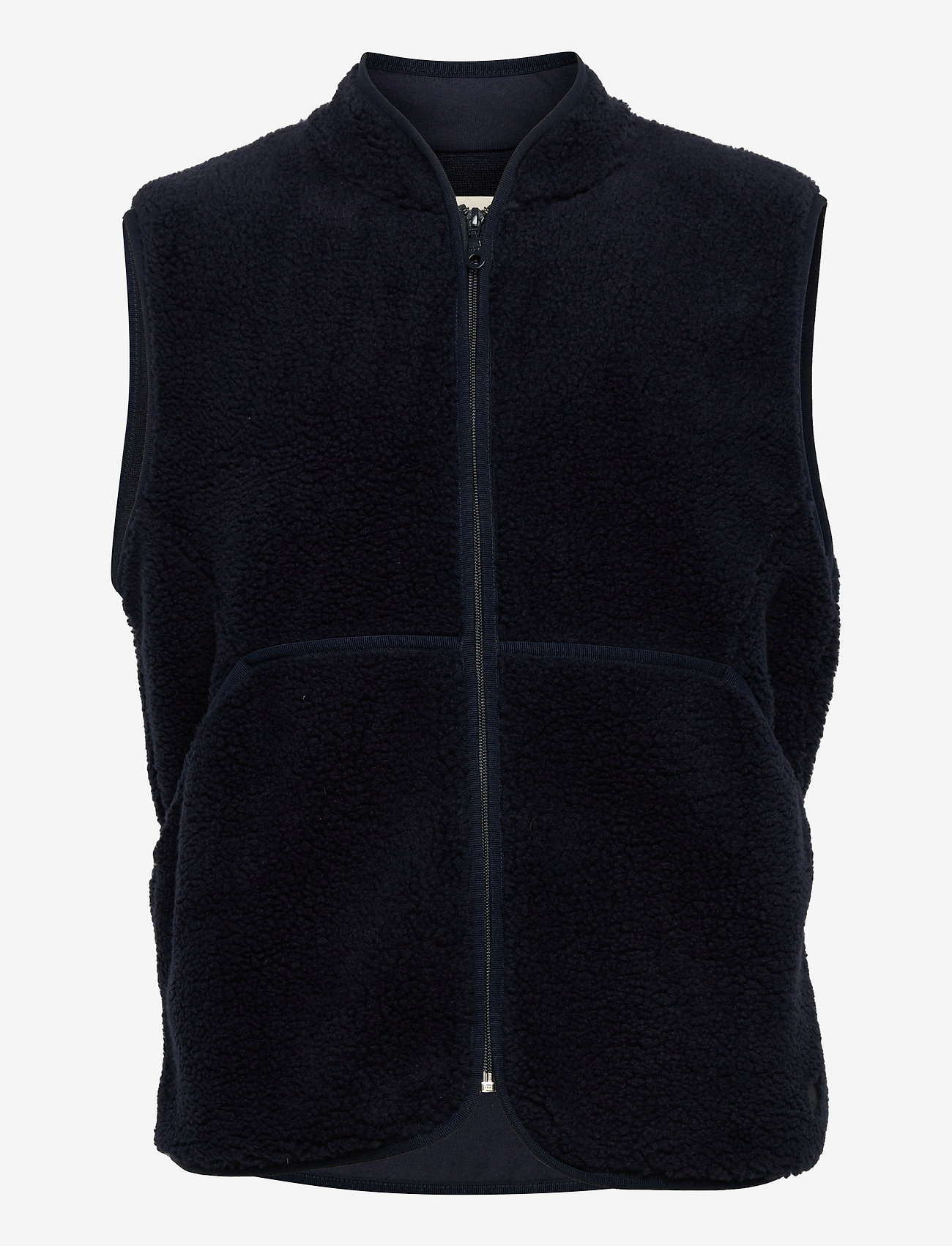 Folk - PUZZLE GILET - navy - 0