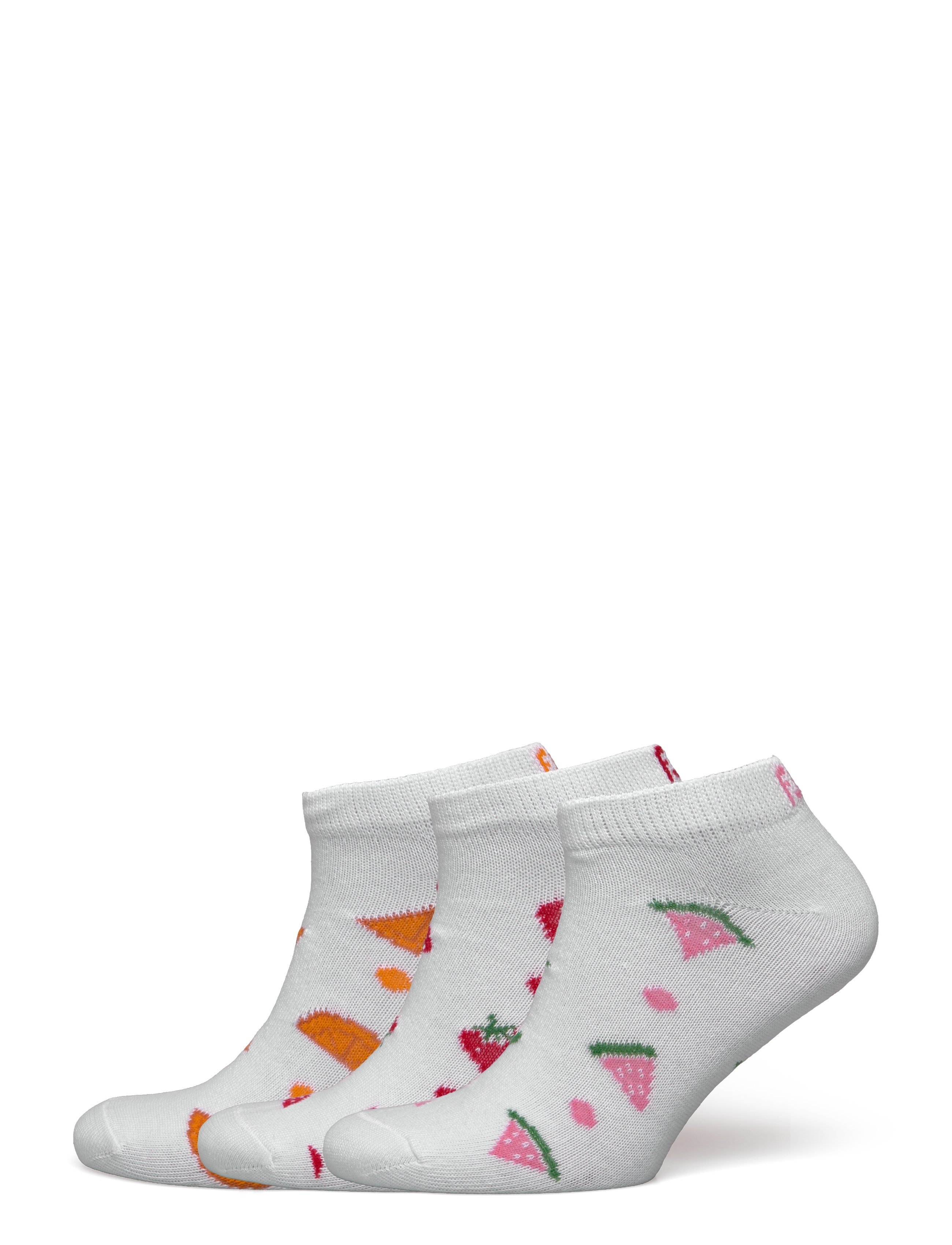 FootJoy COMFORTSOF - Sportlet 3-pack - Strumpor - FRUIT / white
