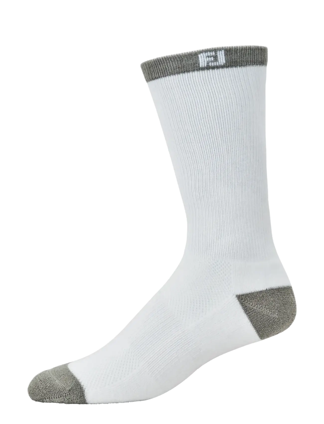 FootJoy JUNIOR PRODRY Crew - Strumpor - WHITE / white
