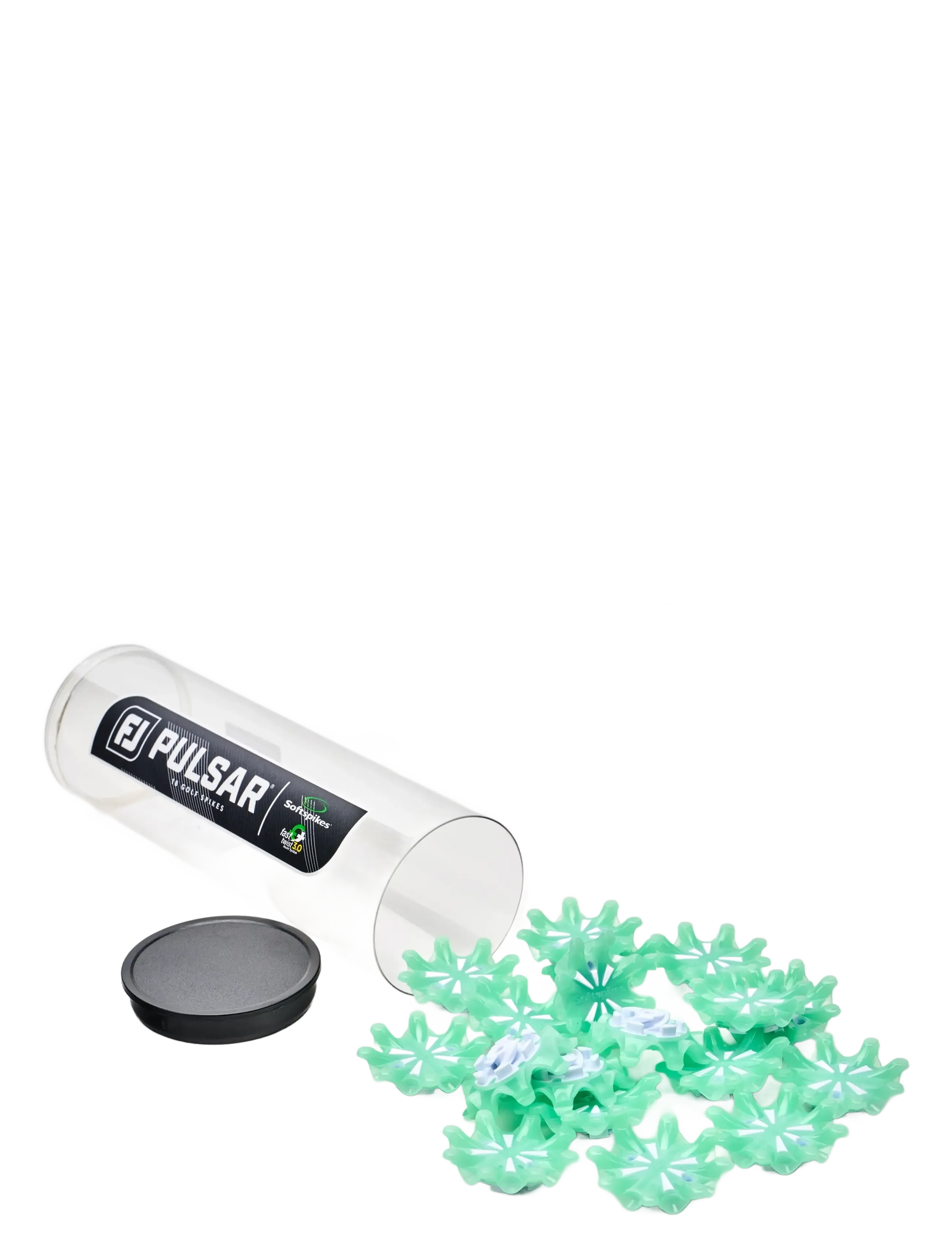 FootJoy Fj X Softspikes Tube, One Size, Green, Sport Golf Equipment > Golf Accessories, Dame