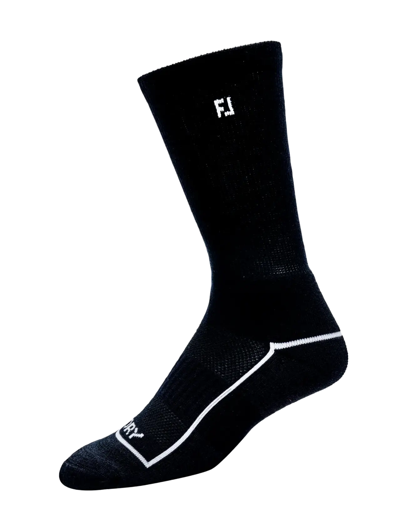 FootJoy Prodry Crew, 36.5-40.5, Sport Clothing, Schwarz - Socks, Frauen