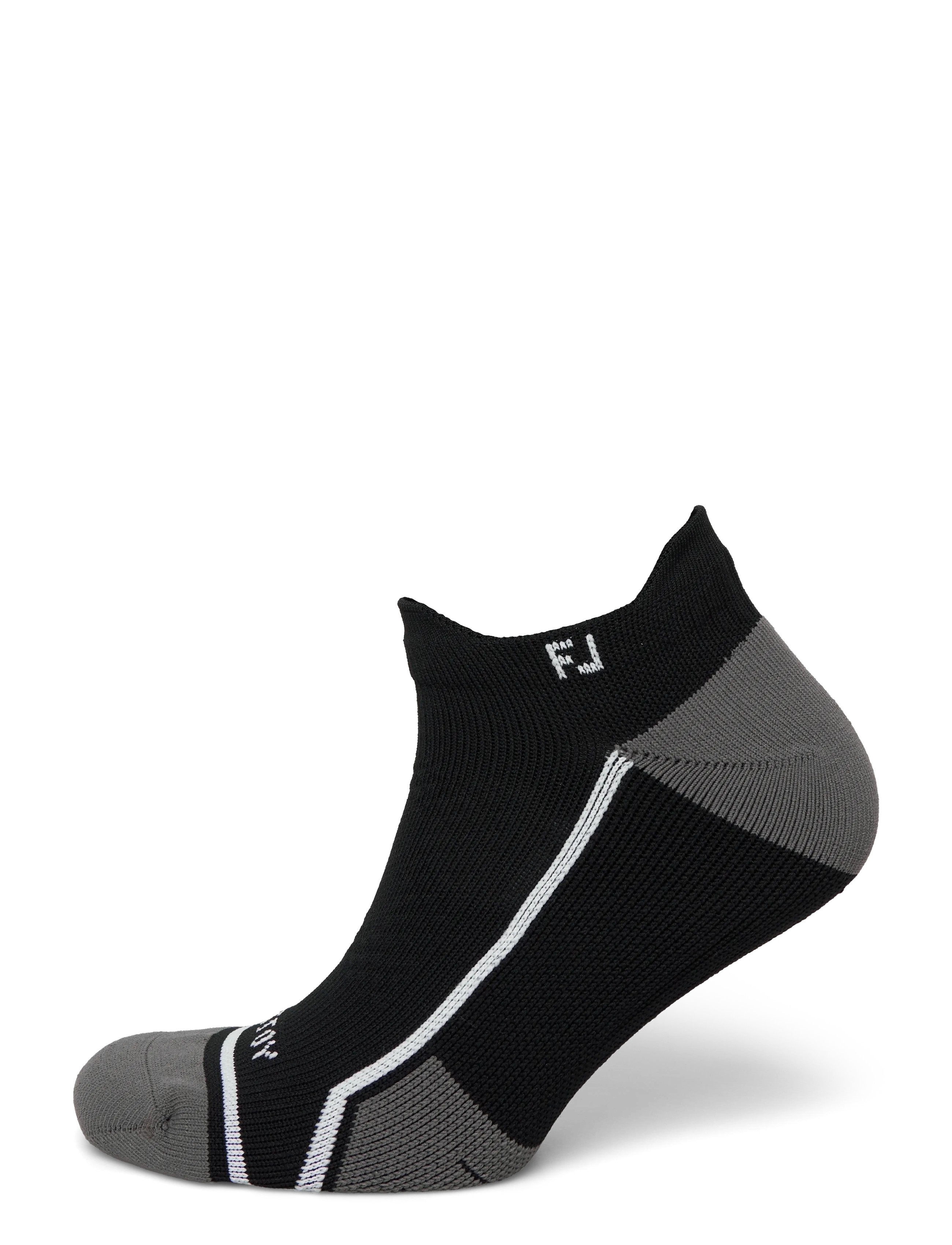FootJoy Techd.r.y. Roll-Tab, Mænd, Roll-Tab Ankelstrømpe, Sort, Str: 39-46