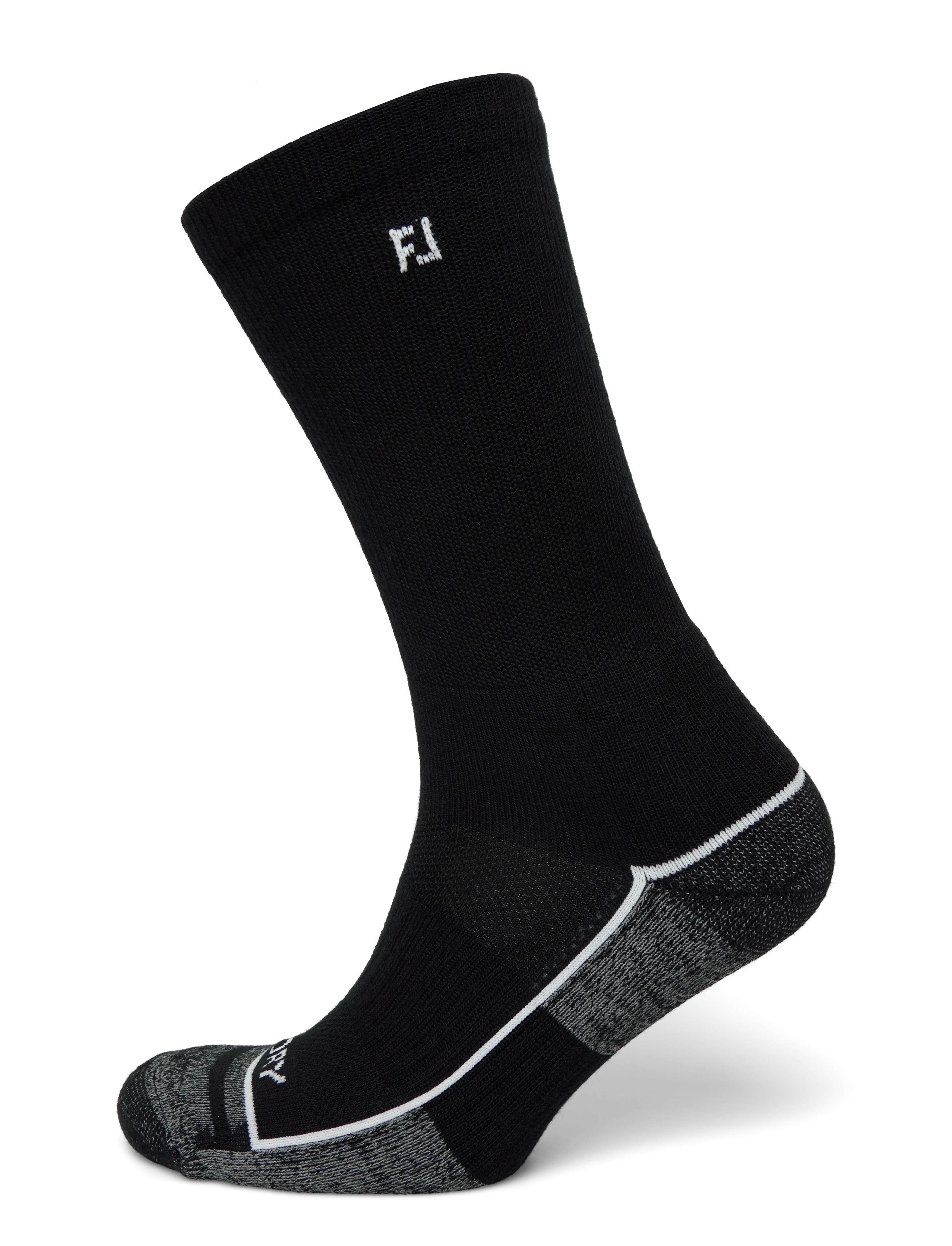 FootJoy Techd.r.y. Crew, 39-46, Sport Clothing, Schwarz - Socks, Männerswear