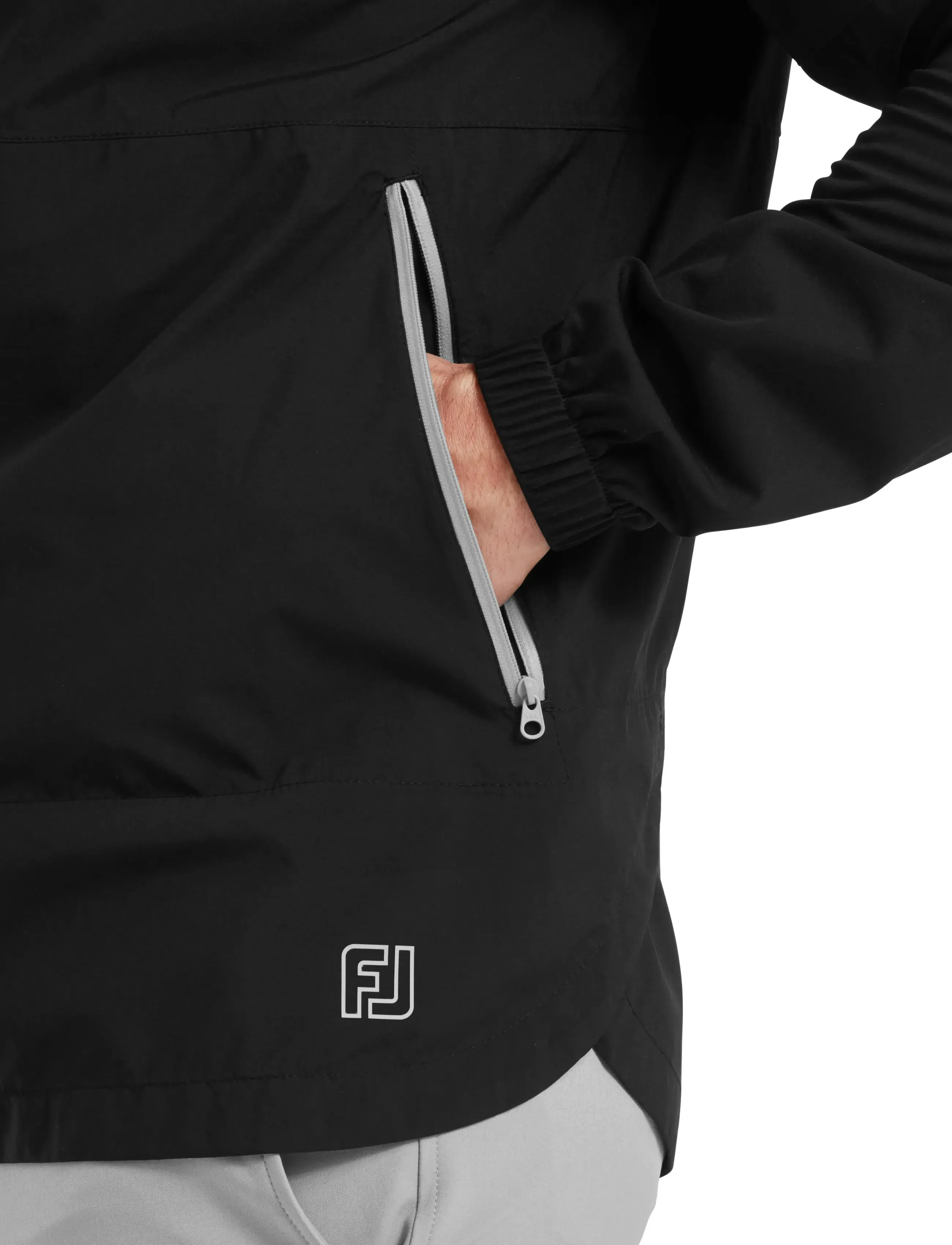 FootJoy HydroLite X Hoodie - Kleidung - BLACK / black