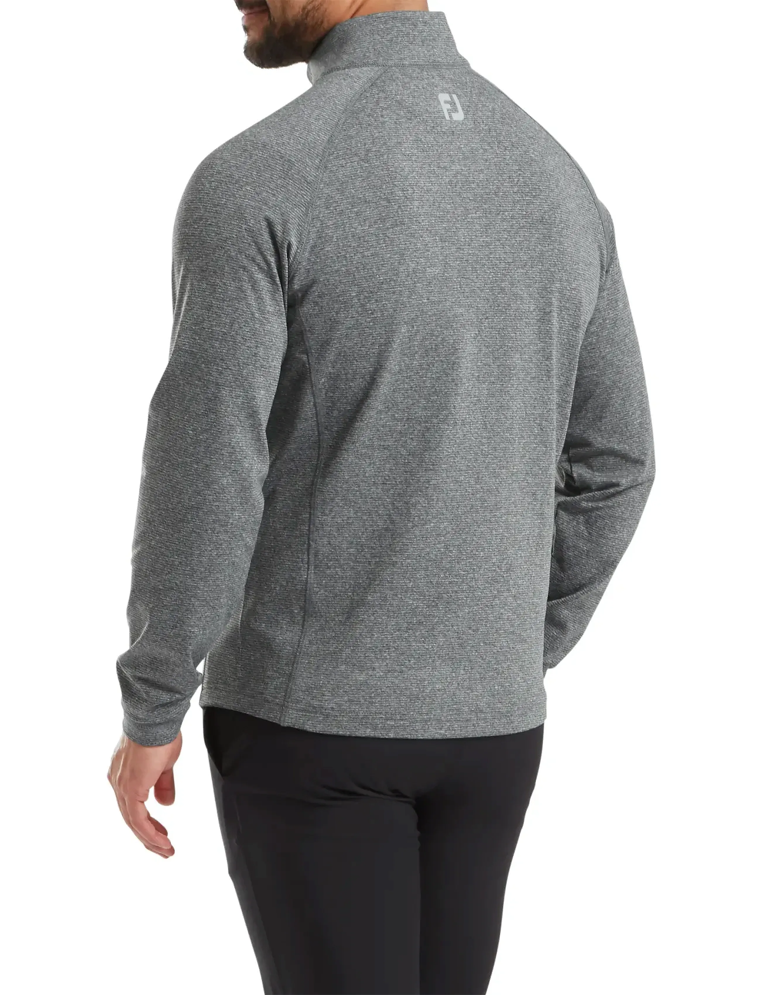 FootJoy - ThermoSeries Brushed Back Midlayer - black - 3