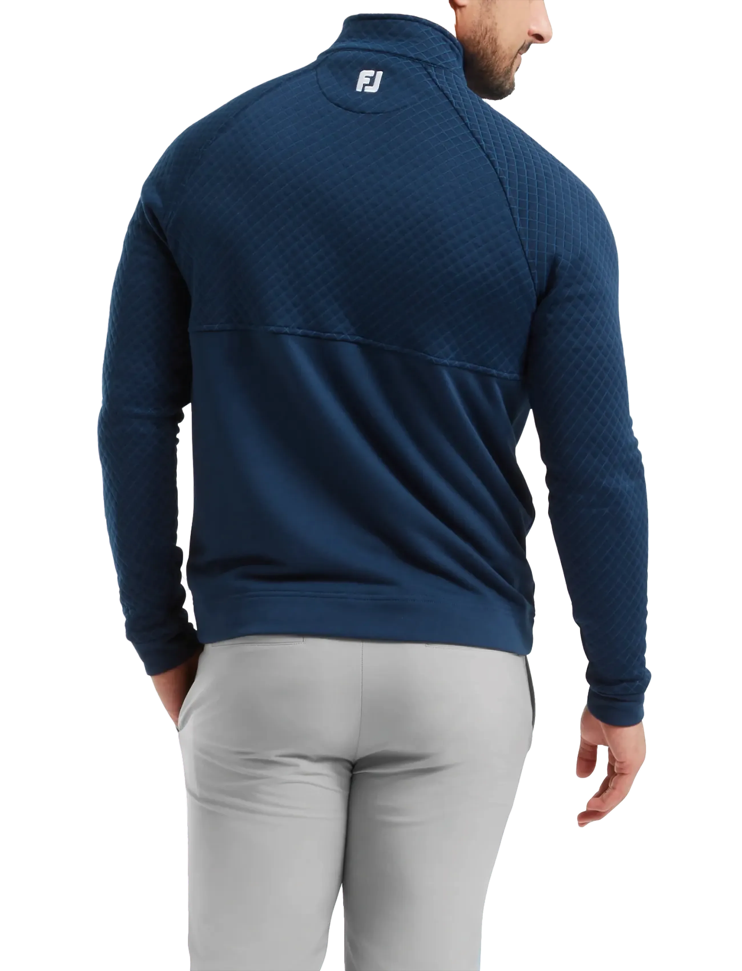 FootJoy - Jacquard Thermal Chill-Out - kampsunid ja vahekihid - navy - 3