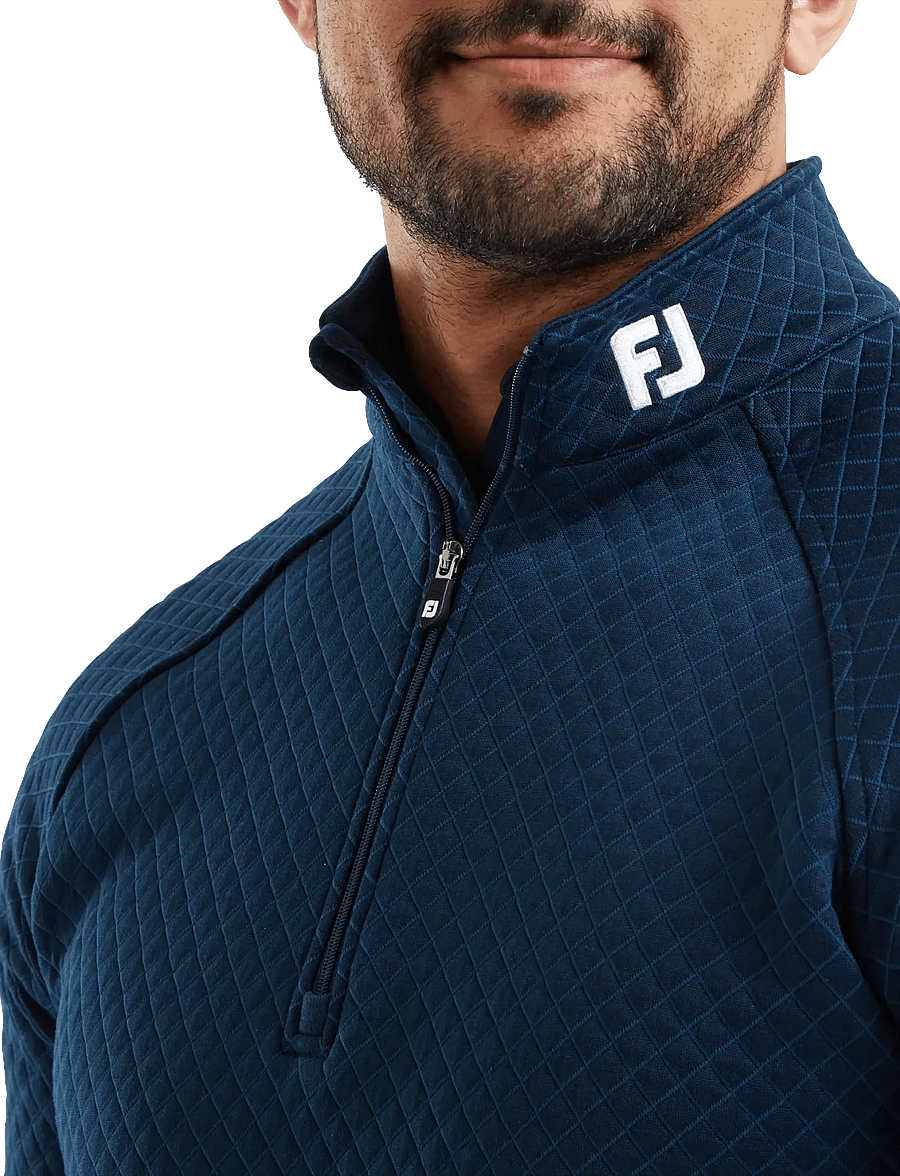 FootJoy - Jacquard Thermal Chill-Out - kampsunid ja vahekihid - navy - 4