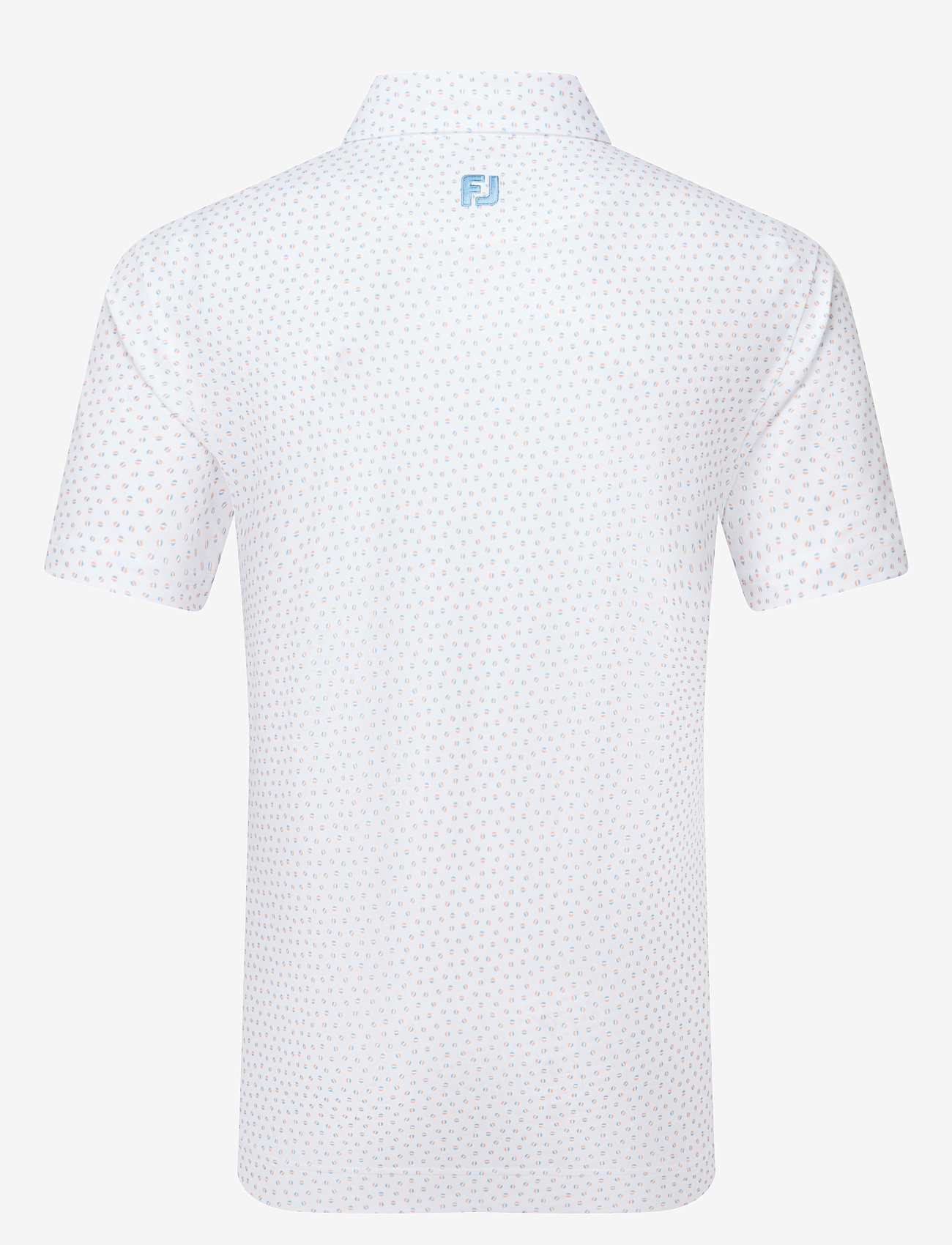 FootJoy - Bounce Print Pique - kurzärmelig - white - 1