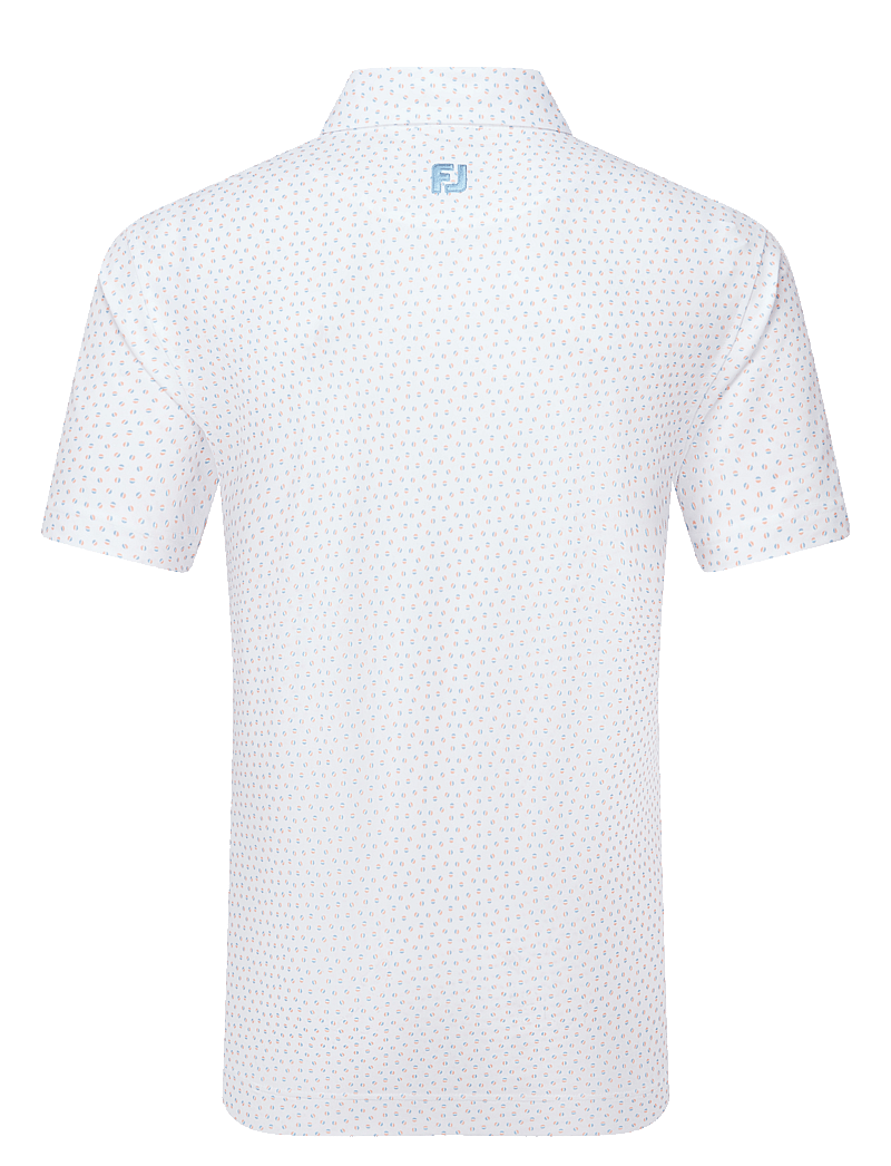 FootJoy - Bounce Print Pique - toppar & t-shirts - white - 2