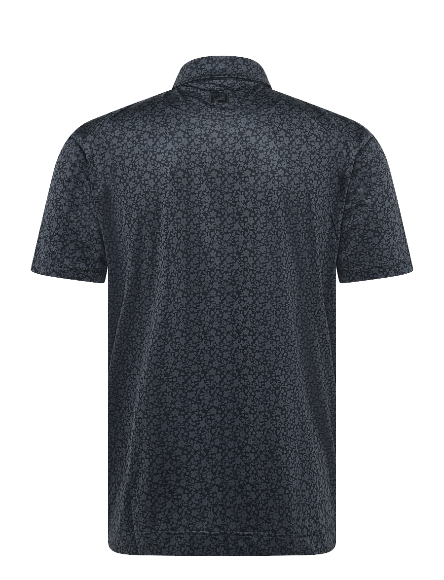 FootJoy - Painted Floral Lisle - toppe & t-shirts - black - 2