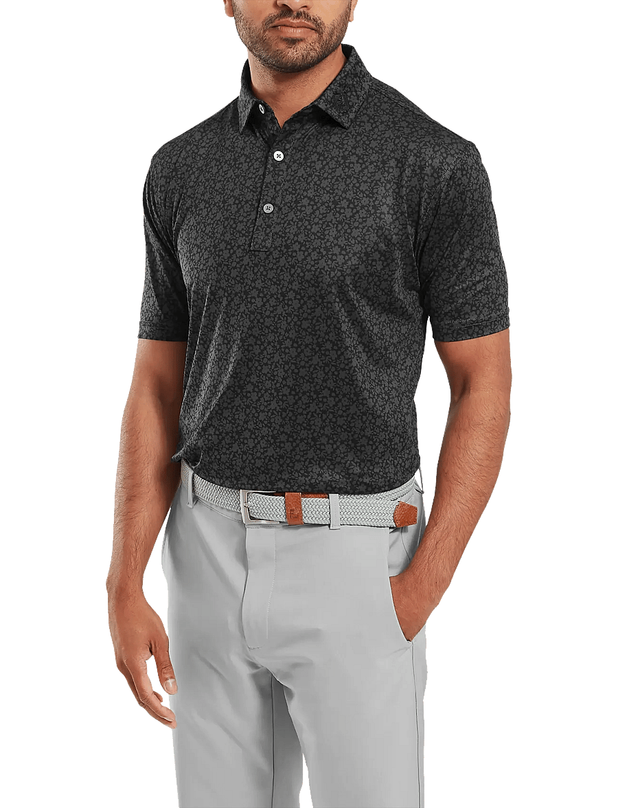 FootJoy - Painted Floral Lisle - alussärgid ja t-särgid - black - 0