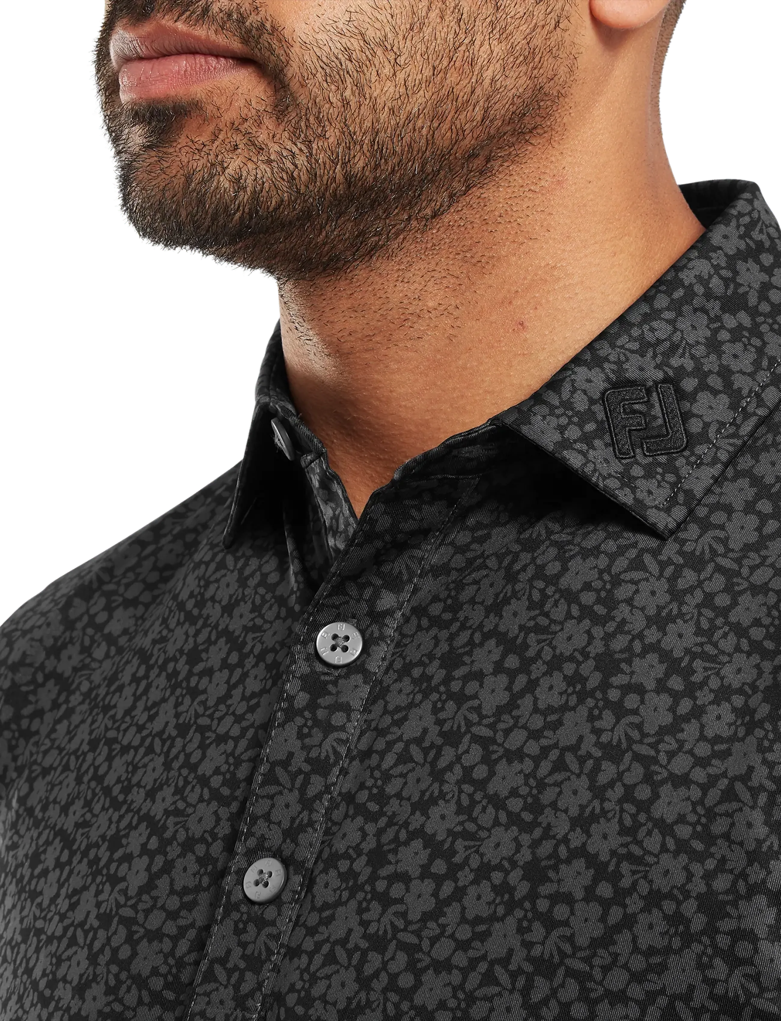 FootJoy - Painted Floral Lisle - alussärgid ja t-särgid - black - 3