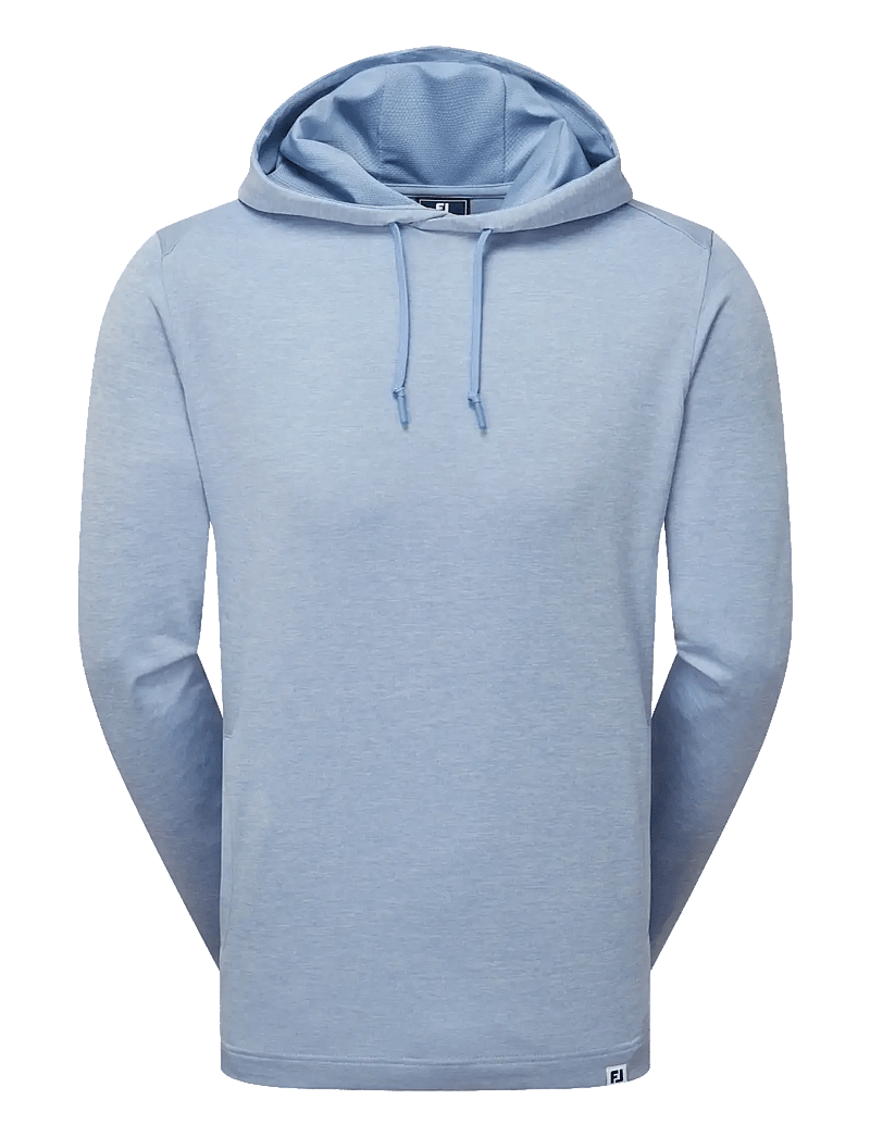 FootJoy - Lightweight Hoodie - overdele - heather blue jay - 1