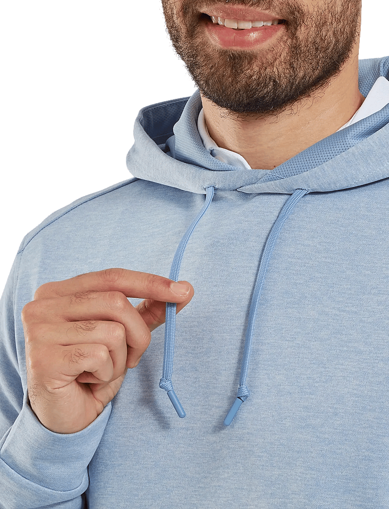 FootJoy - Lightweight Hoodie - overdele - heather blue jay - 4