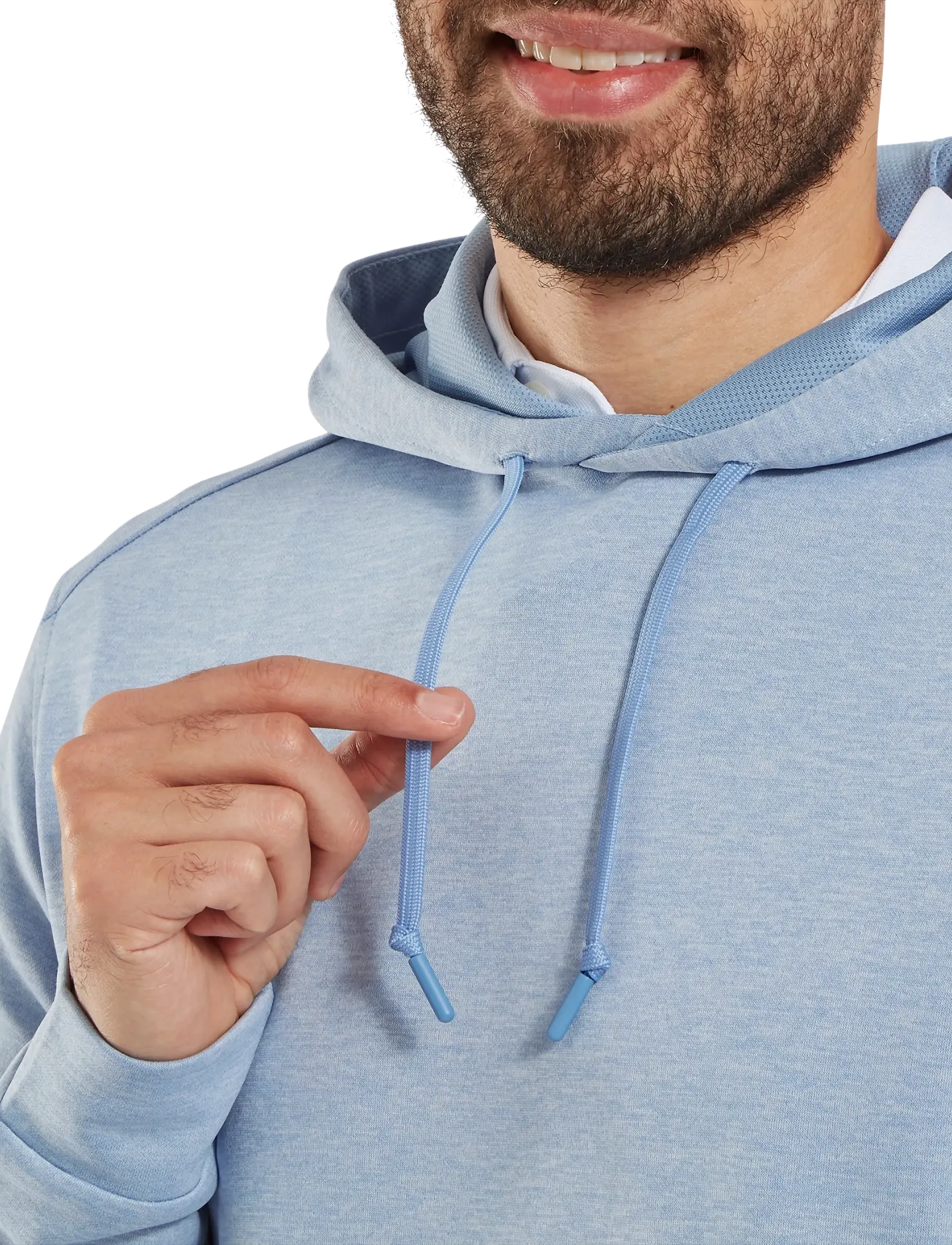 FootJoy - Lightweight Hoodie - overdele - heather blue jay - 4