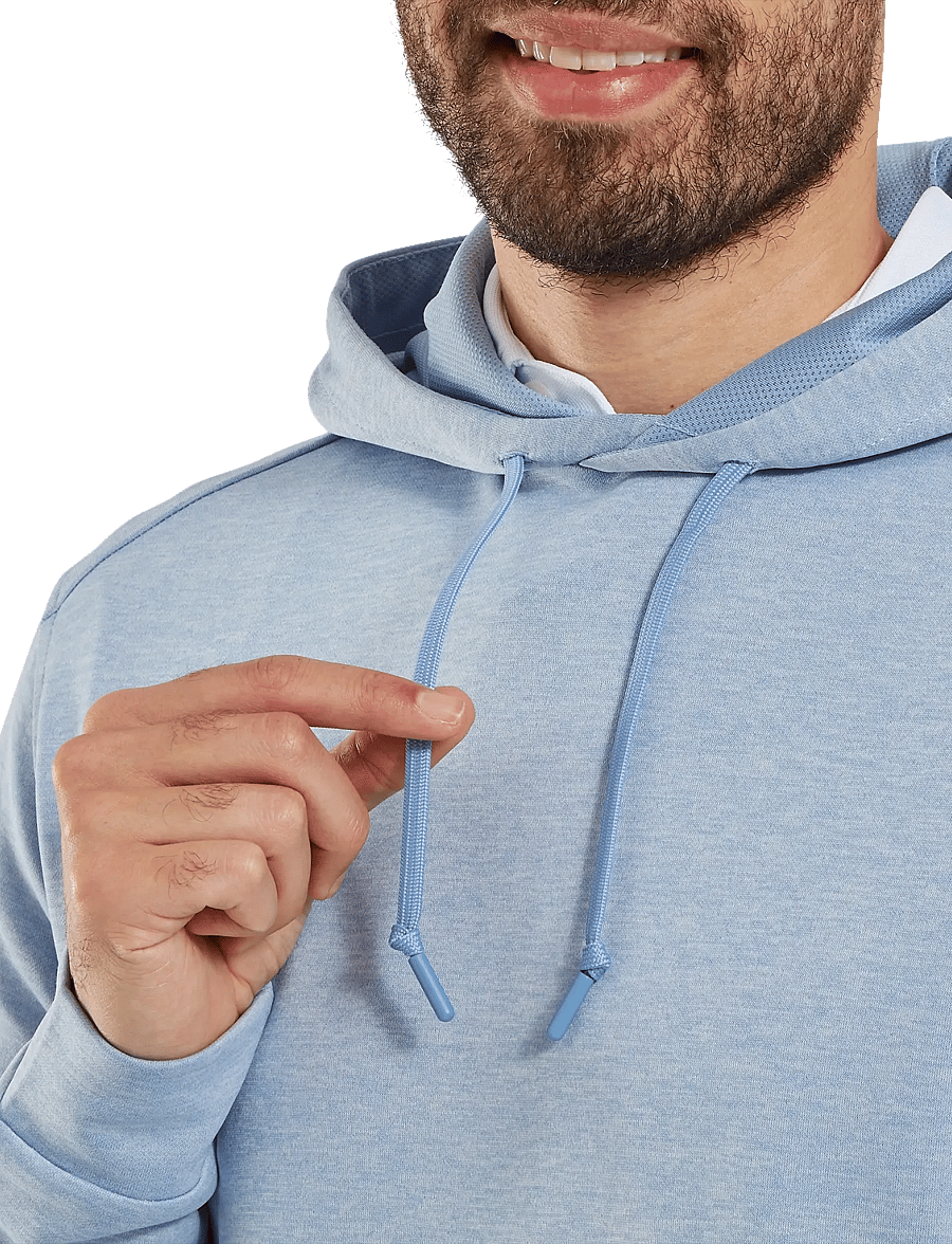 FootJoy - Lightweight Hoodie - overdele - heather blue jay - 4