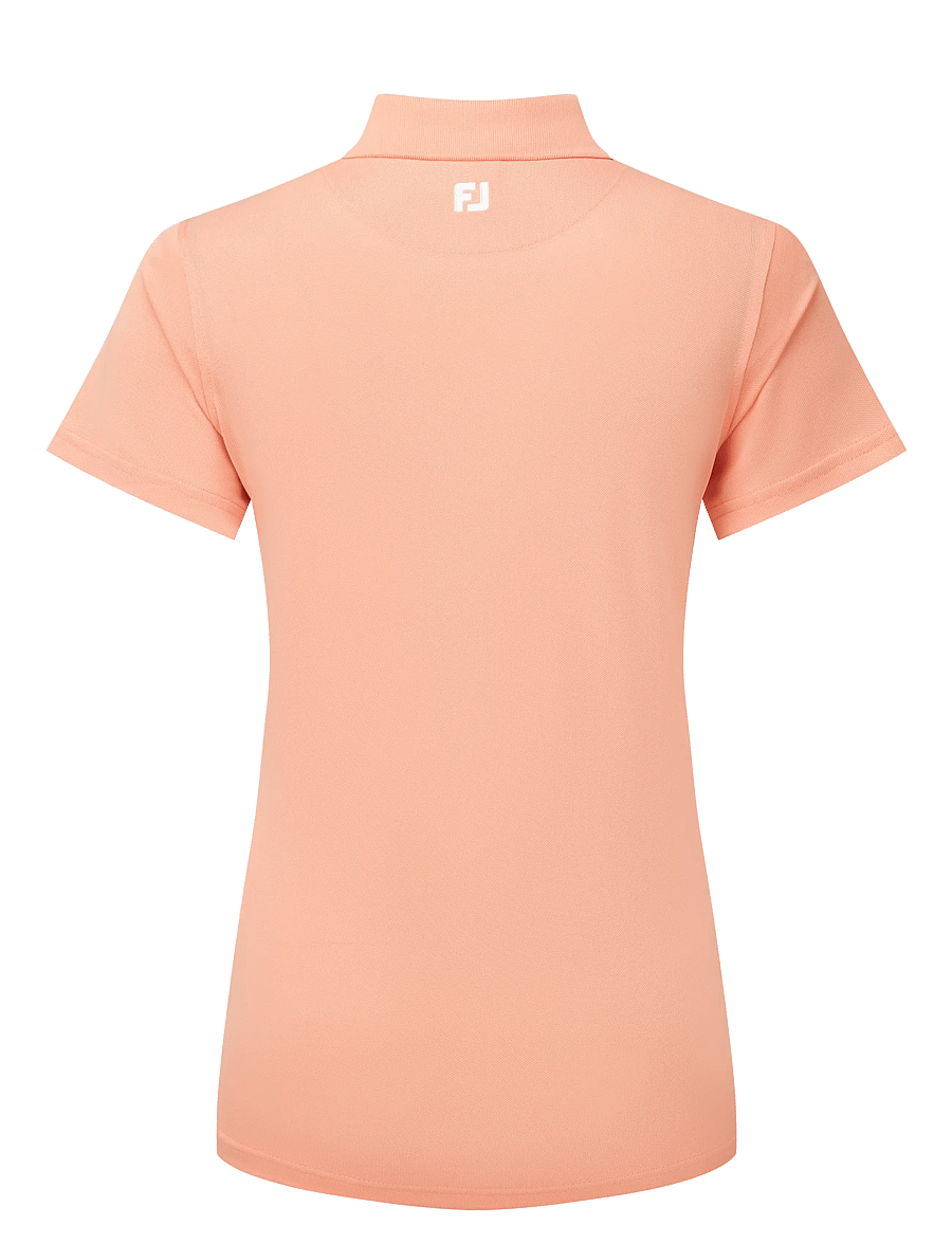 FootJoy - Stretch Pique Solid - toppe & t-shirts - orange - 2