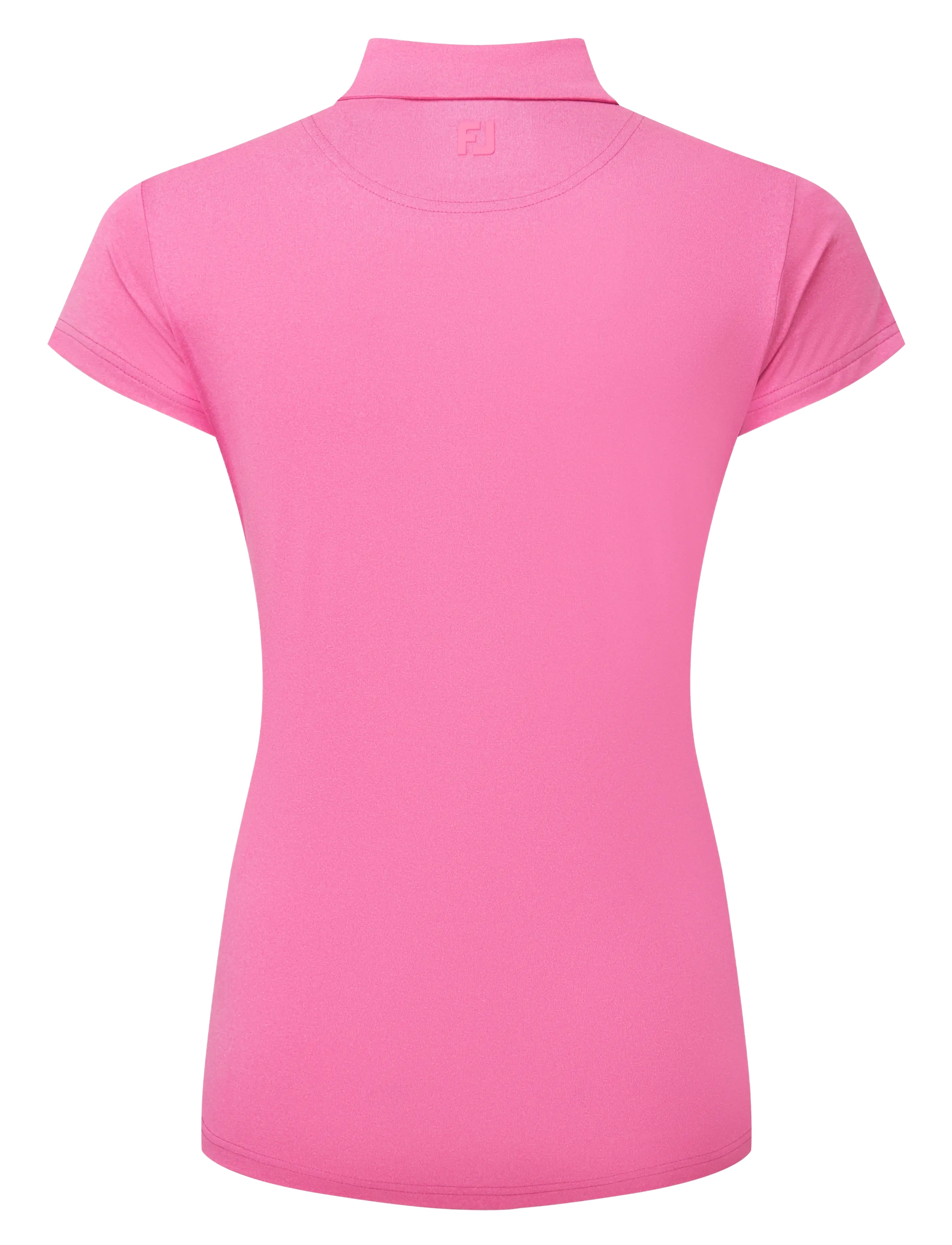 FootJoy - Cap Sleeve Lisle - crop-tops - pink - 1