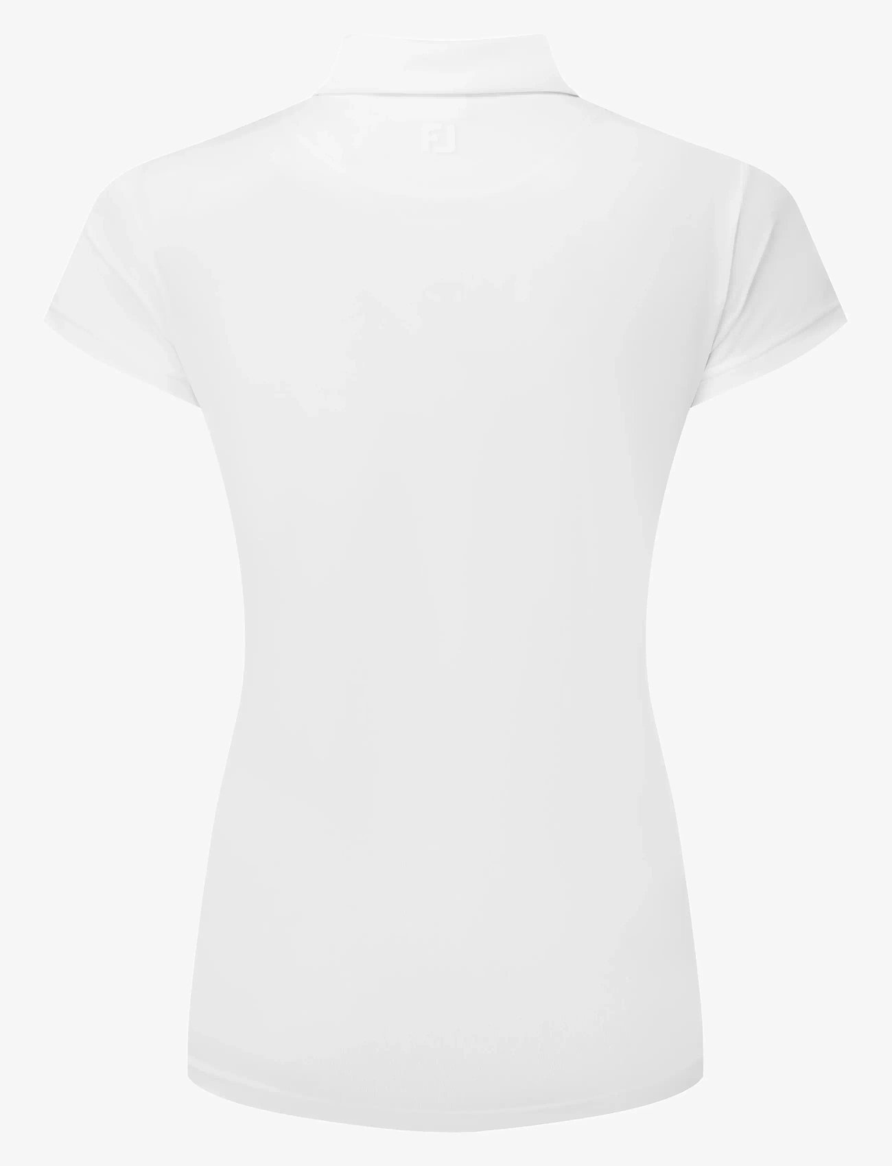 FootJoy - Cap Sleeve Lisle - crop-tops - white - 2