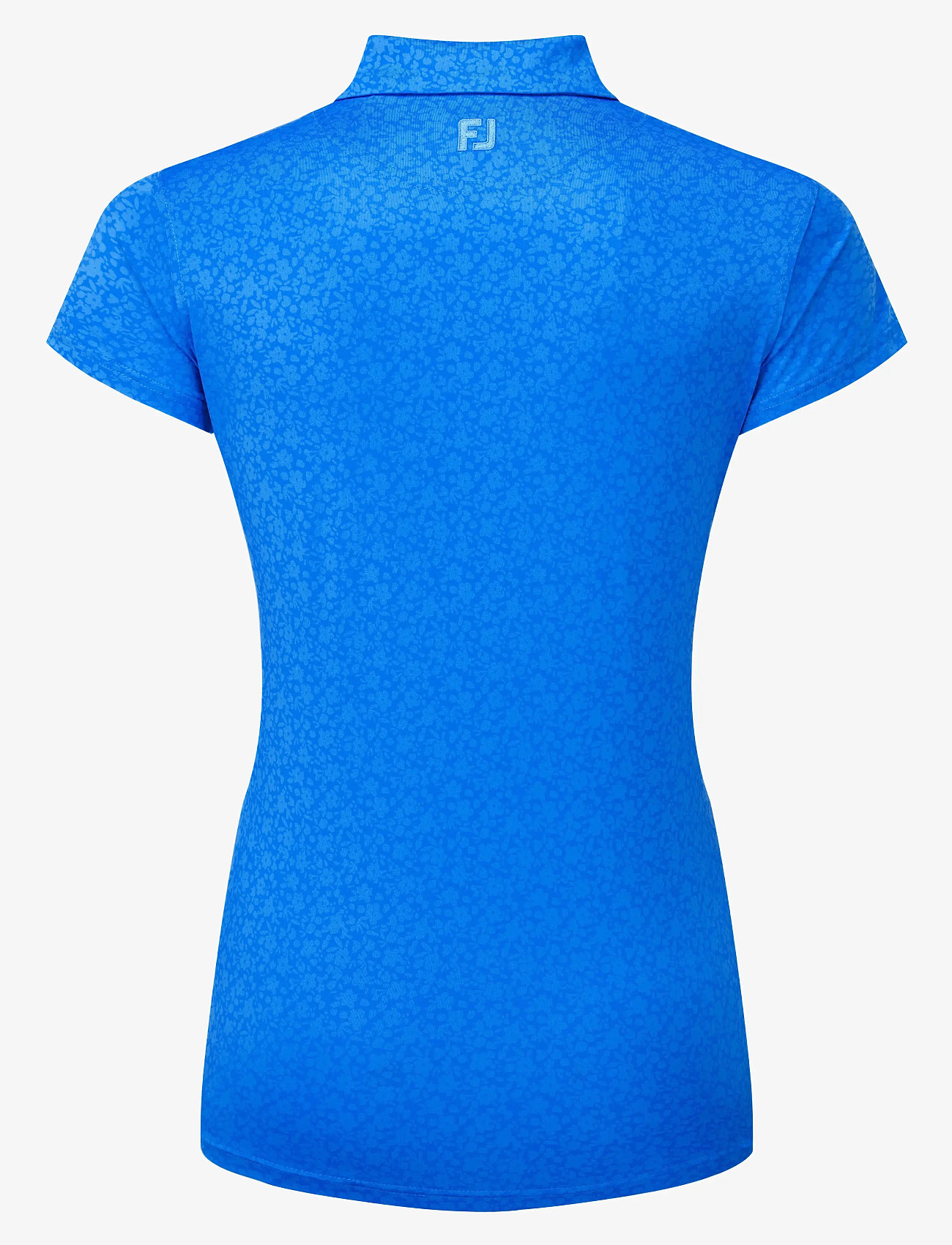 FootJoy - Painted Floral Cap Sleeve Lisle - t-shirts - blue - 2