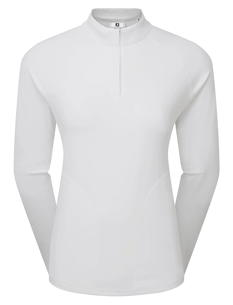 FootJoy - Half-Zip Midlayer - termoundertrøjer - white - 1