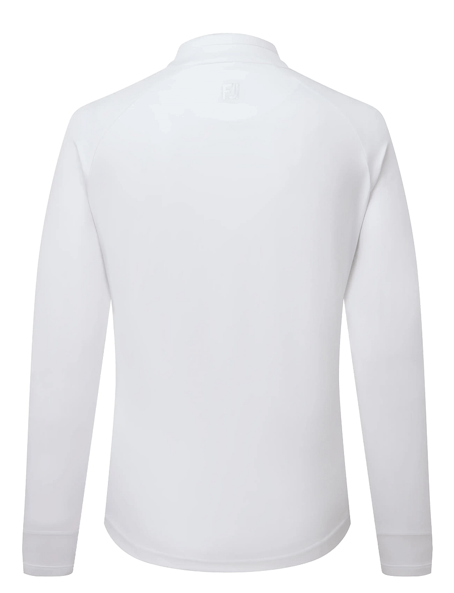 FootJoy - Half-Zip Midlayer - aluskihina kantavad rõivad - white - 2