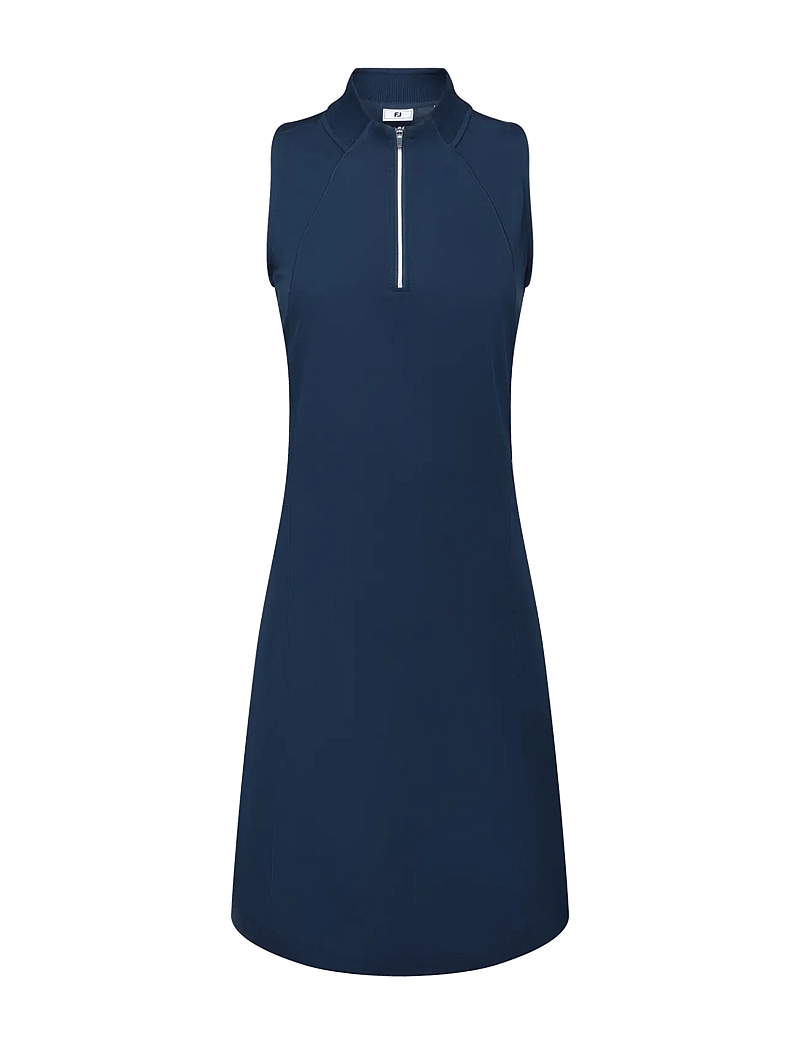FootJoy - 1/4 Zip Sleeveless Dress - klänningar & kjolar - navy - 1