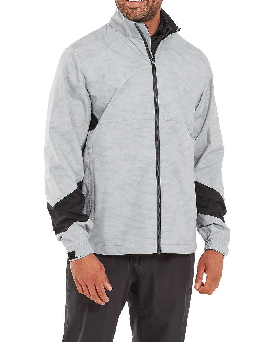 FootJoy - HydroLite X Jacket - golfjackor - grey camo - 0