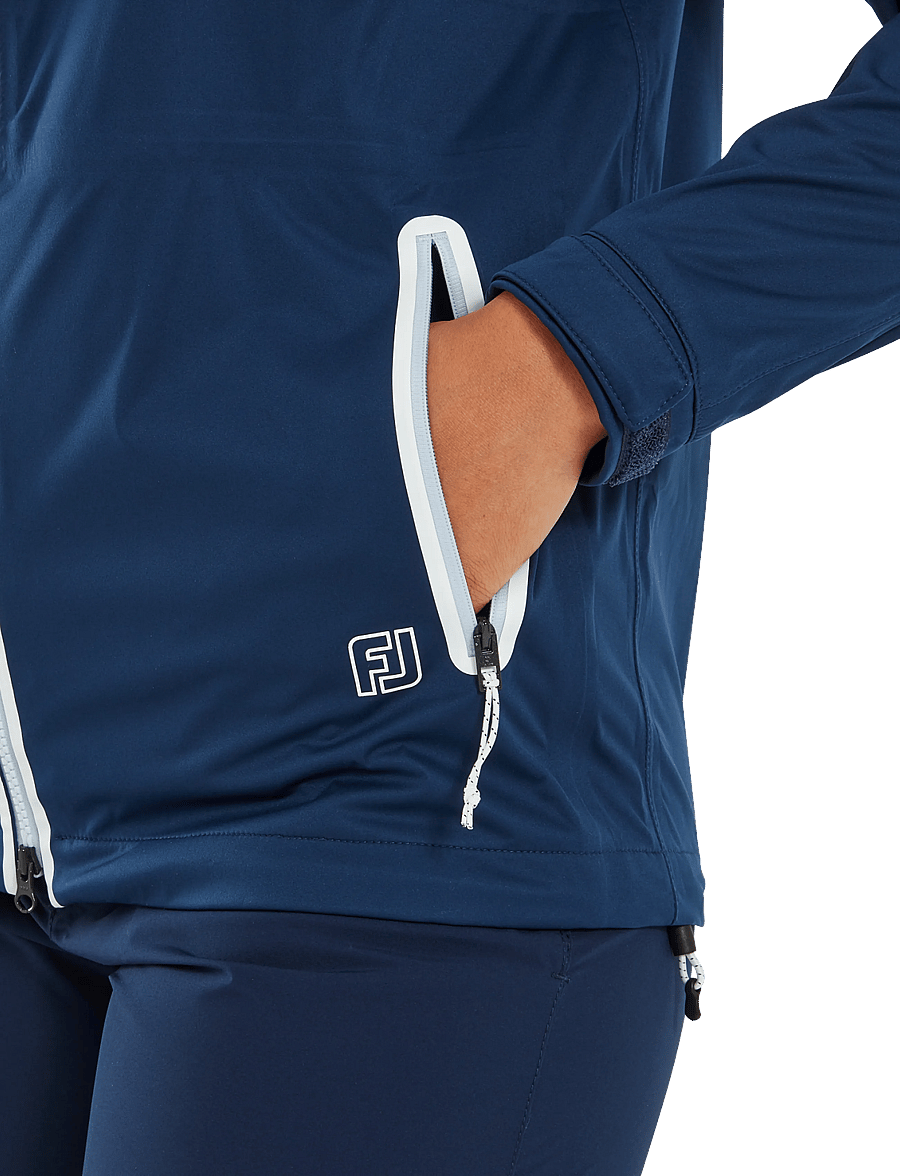 FootJoy - HydroKnit Jacket - golfjakker - navy / white / skyway - 4