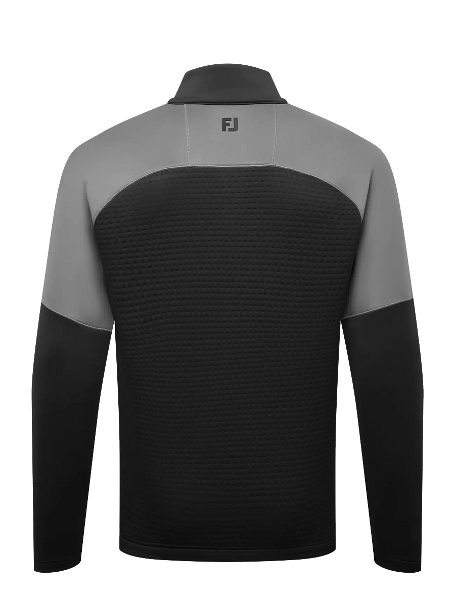 FootJoy - TS Jacquard Midlayer - fleece & midlayer - black / charcoal - 2