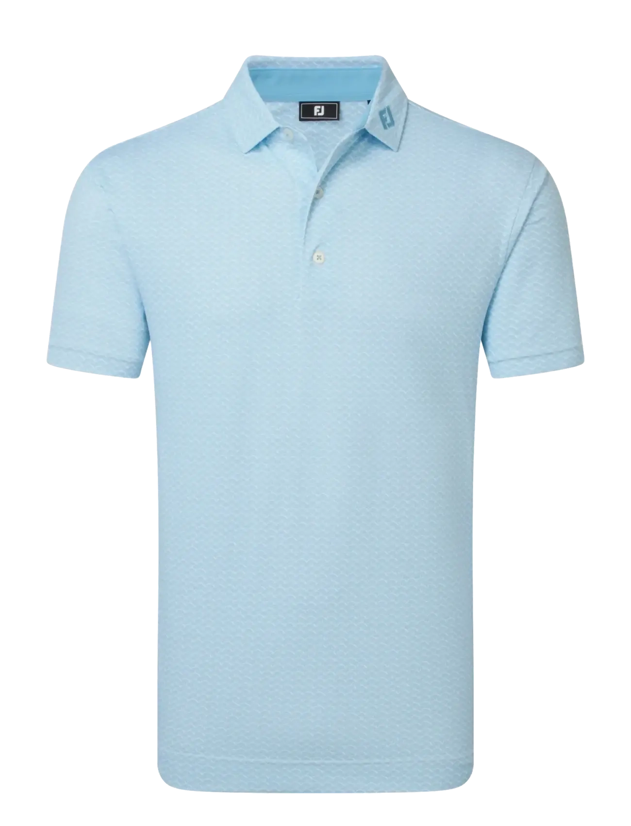 FootJoy Scallop Geo Pique - FootJoy - BLUE REEF / blue