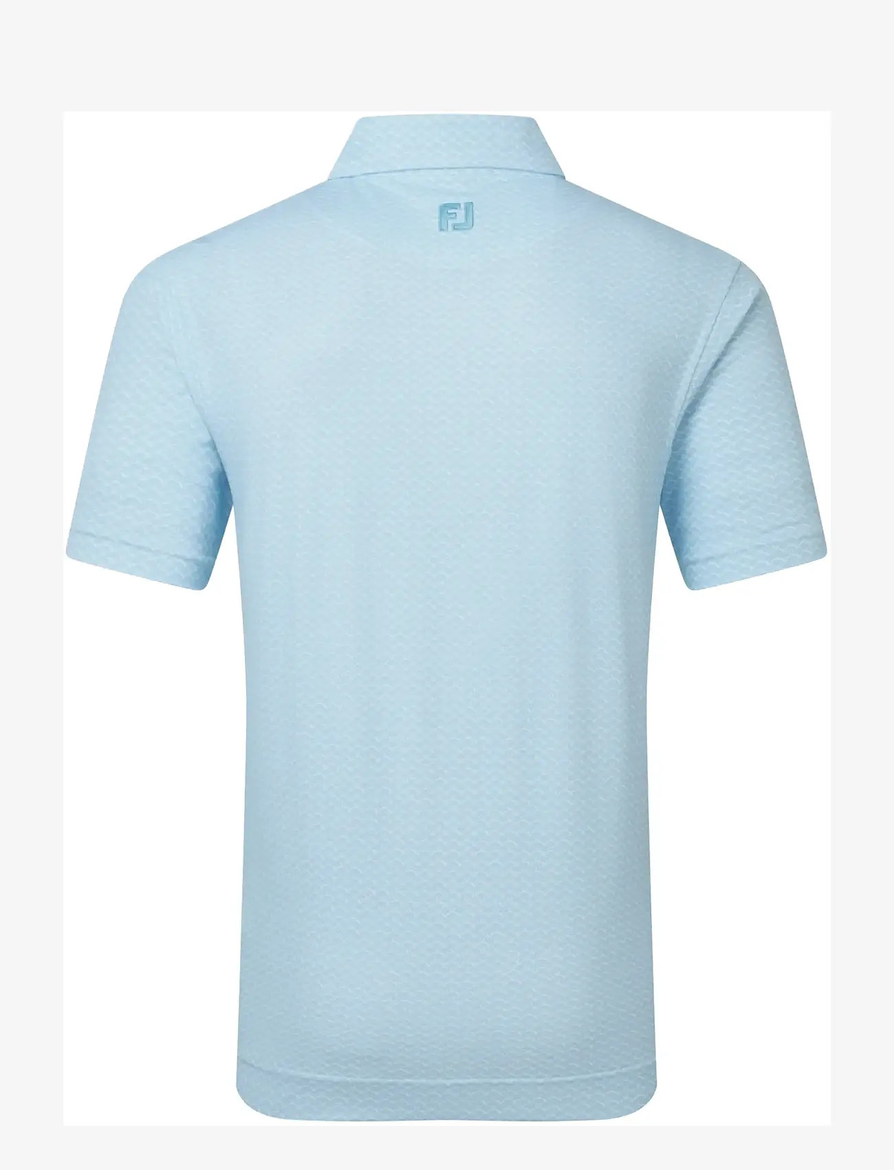 FootJoy - Scallop Geo Pique - toppe & t-shirts - blue reef - 2