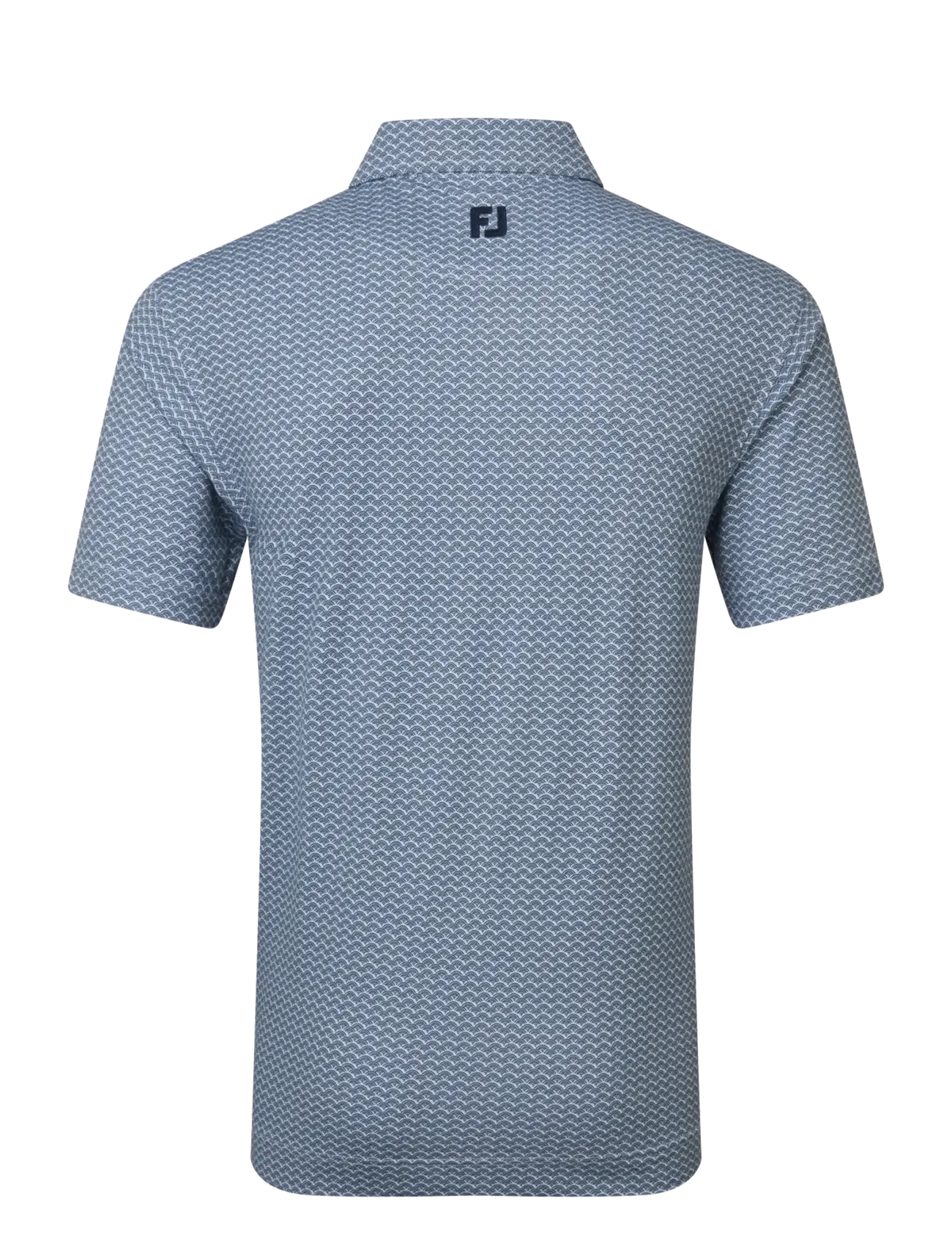 FootJoy - Scallop Geo Pique - toppar og stuttermabolir - navy - 2