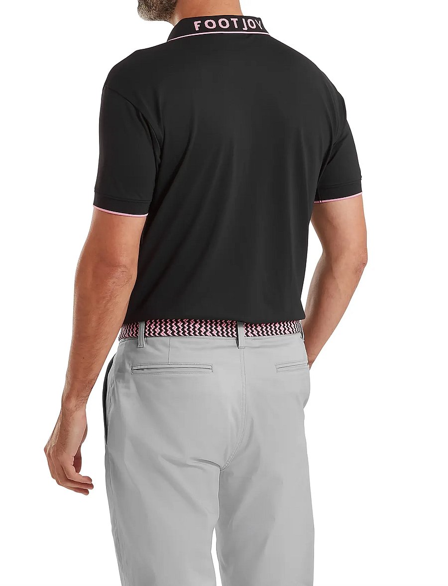 FootJoy - FJ Wordmark Pique - alussärgid ja t-särgid - black - 3