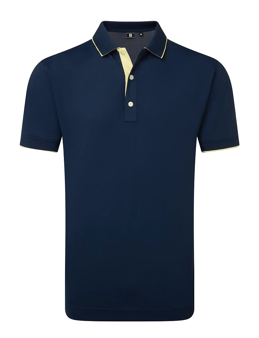 FootJoy - FJ Wordmark Pique - alussärgid ja t-särgid - navy - 1