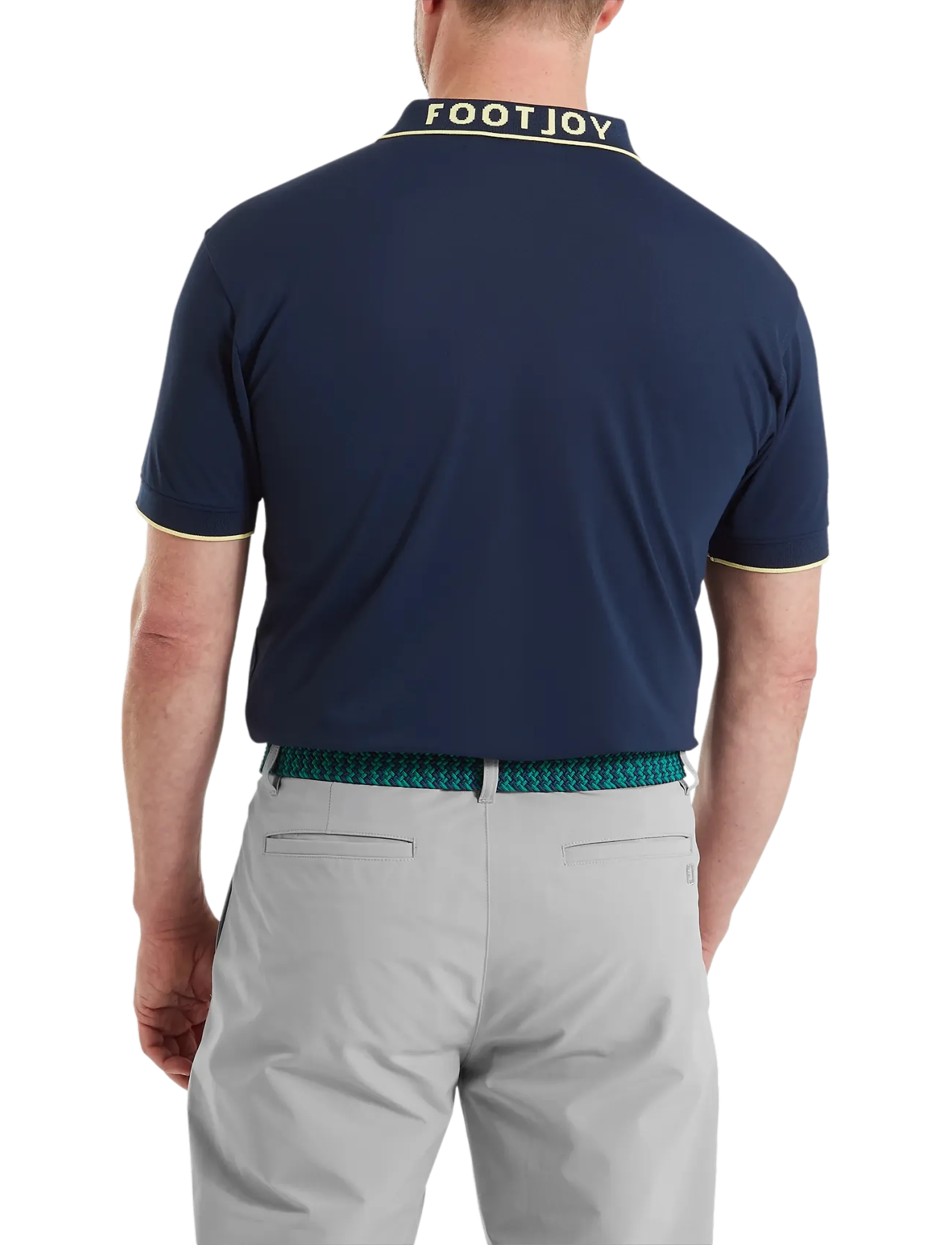 FootJoy - FJ Wordmark Pique - alussärgid ja t-särgid - navy - 3