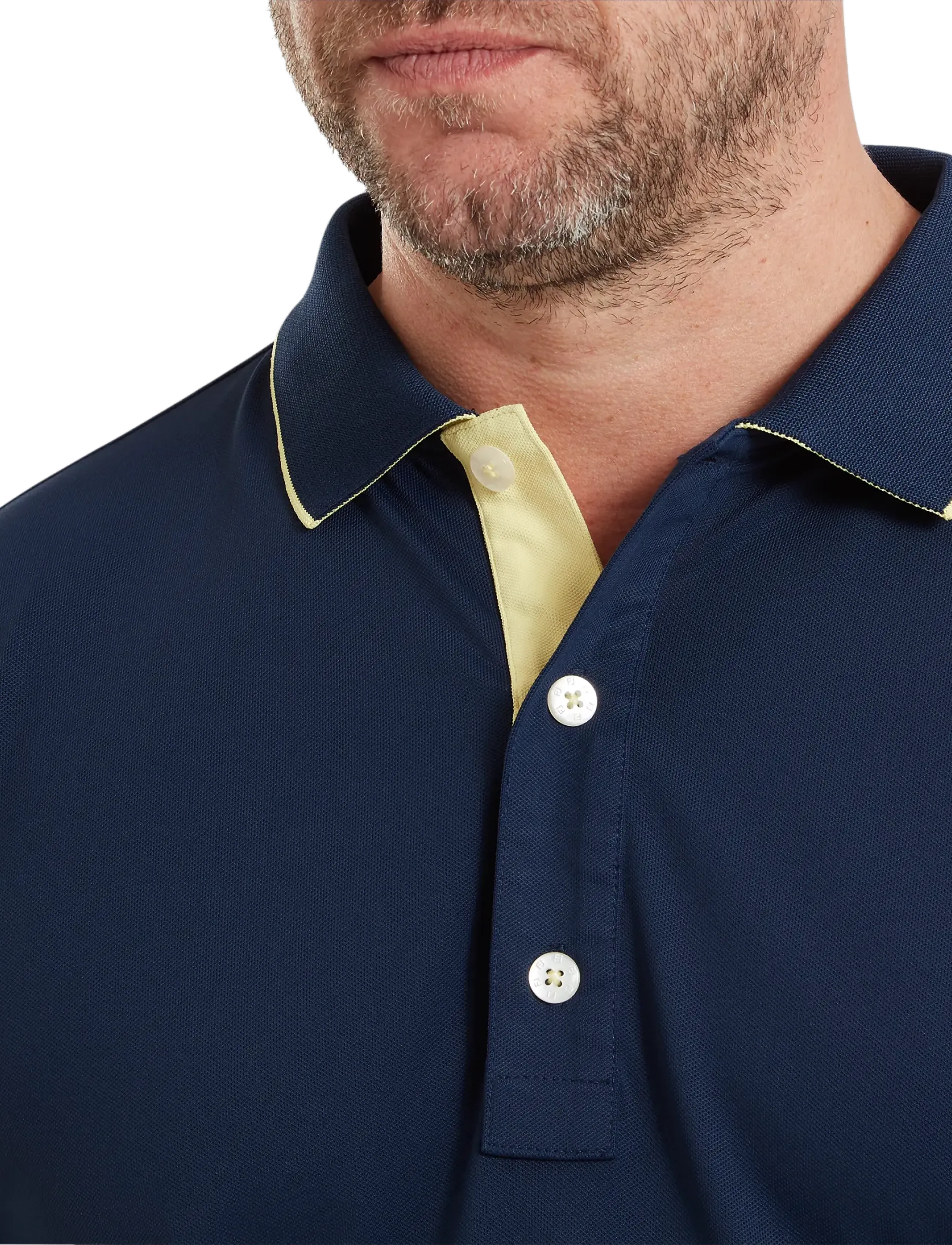 FootJoy - FJ Wordmark Pique - alussärgid ja t-särgid - navy - 4