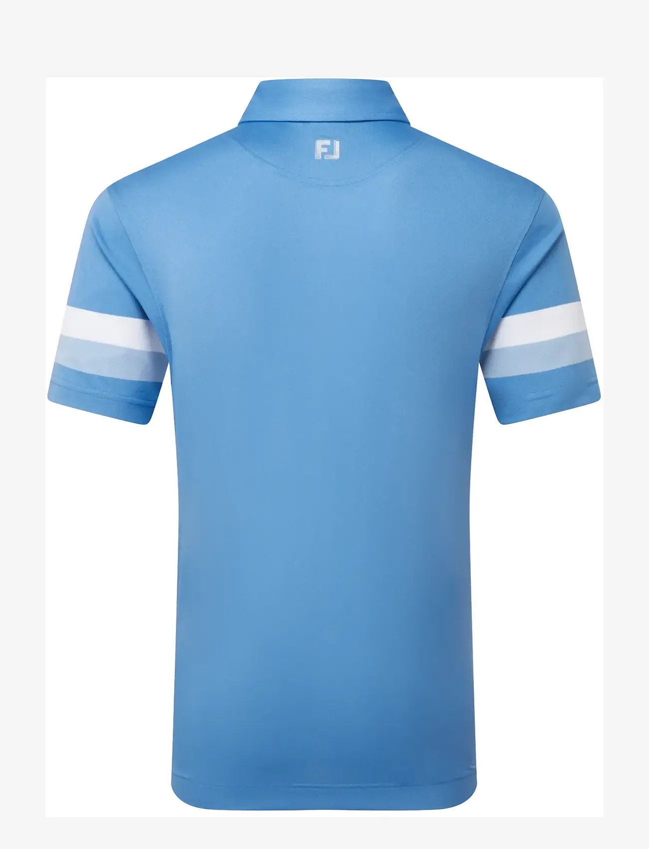 FootJoy - Sleeve Stripe Pique - toppe & t-shirts - coastal blue / chambray / white - 2