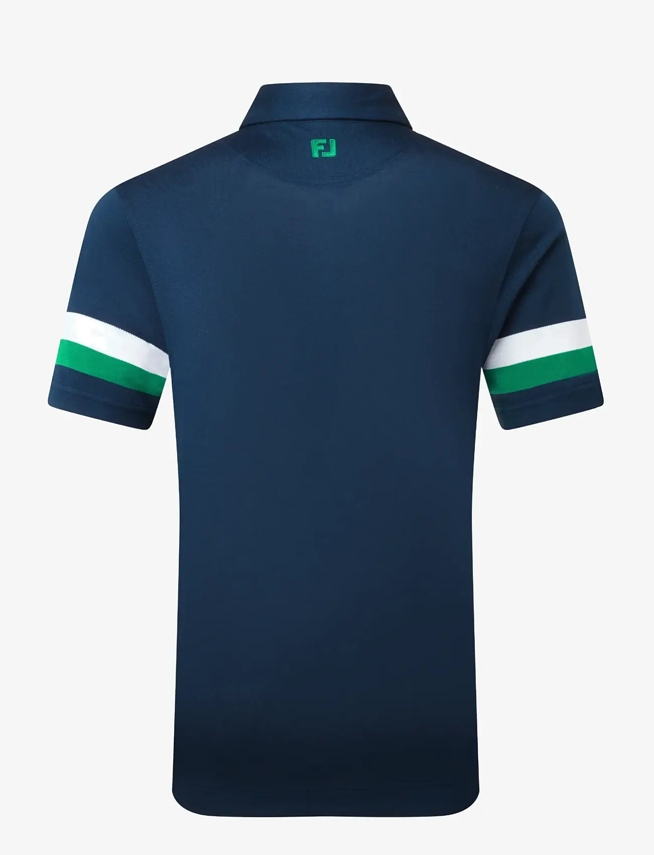 FootJoy - Sleeve Stripe Pique - toppe & t-shirts - navy / field green / white - 2