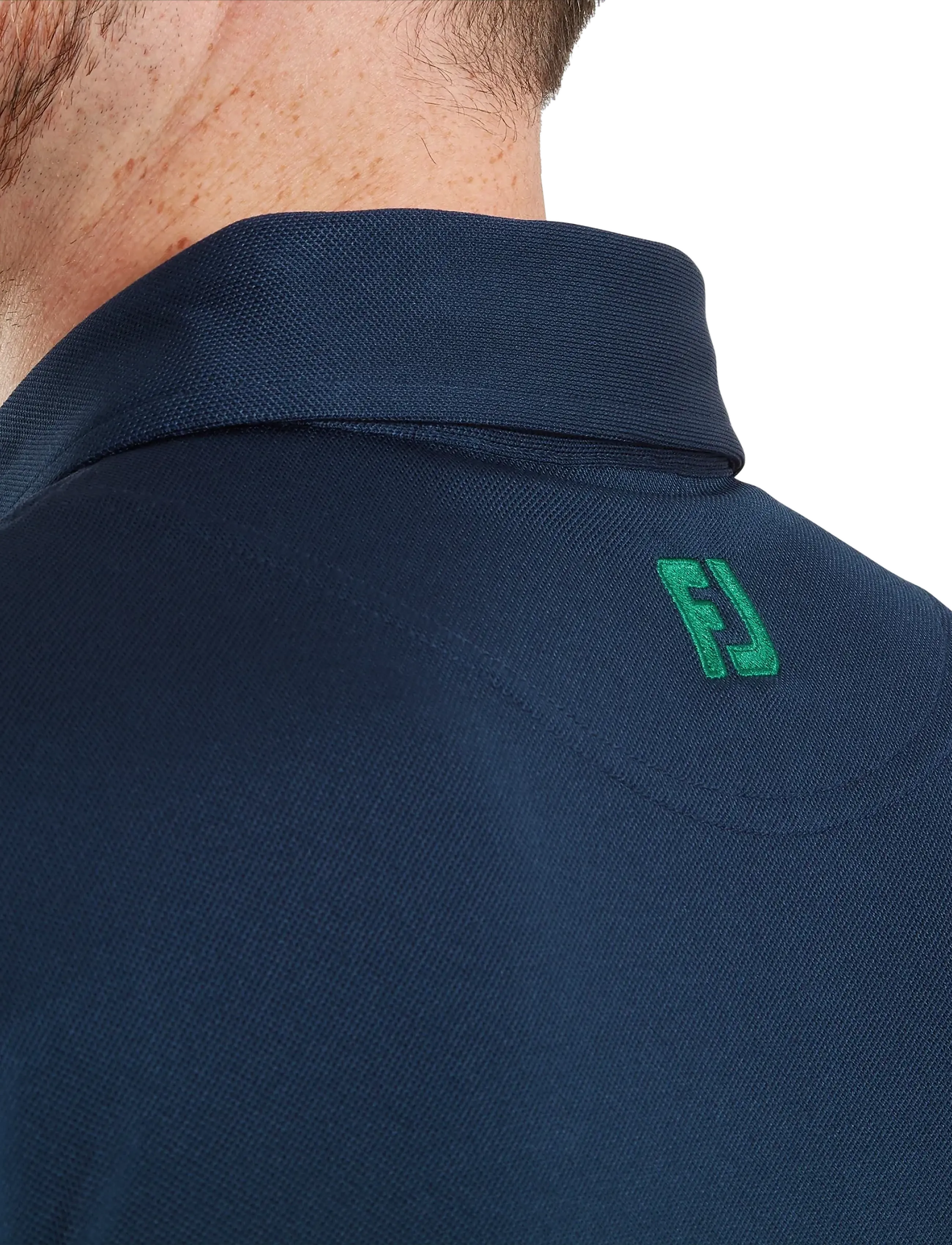 FootJoy - Sleeve Stripe Pique - toppe & t-shirts - navy / field green / white - 4