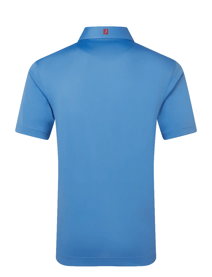 FootJoy - Stretch Pique Solid - oberteile & t-shirts - coastal blue - 2
