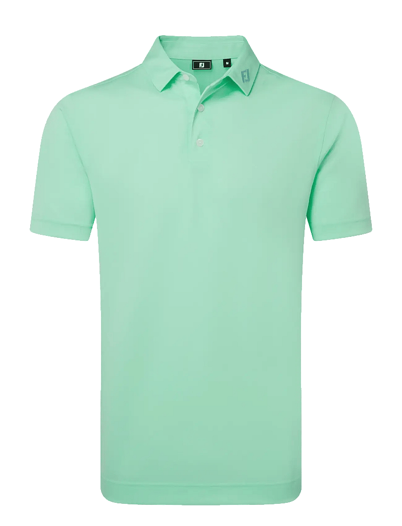 FootJoy - Stretch Pique Solid - polos - sea glass - 1