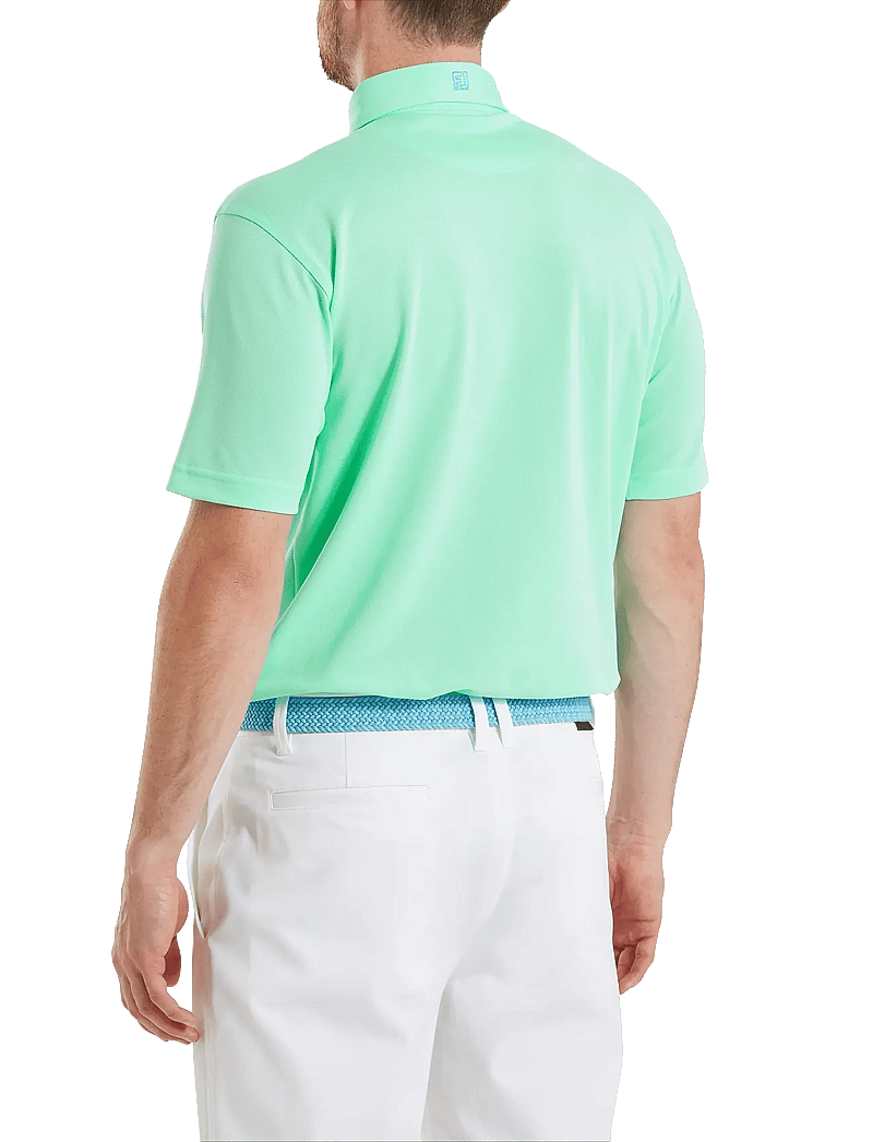 FootJoy - Stretch Pique Solid - polos - sea glass - 3