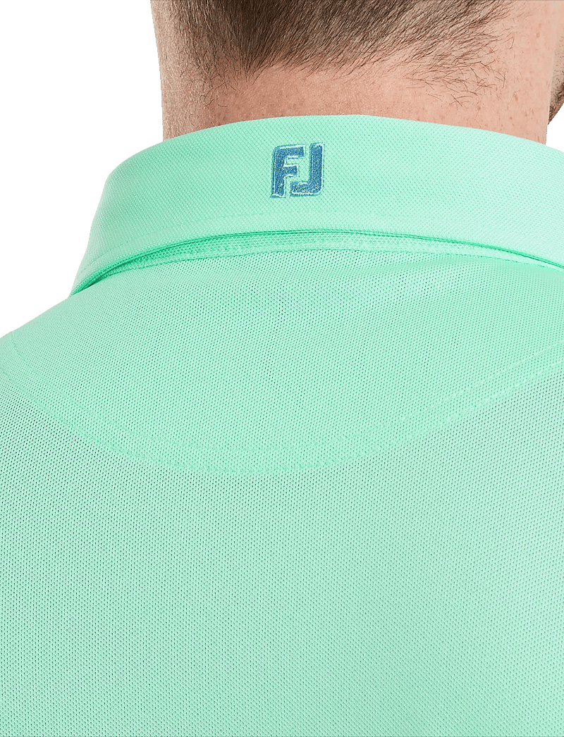 FootJoy - Stretch Pique Solid - polos - sea glass - 4