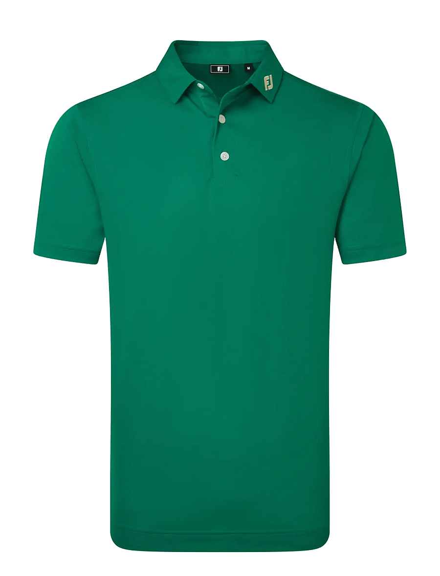 FootJoy - Stretch Pique Solid - oberteile & t-shirts - field green - 1