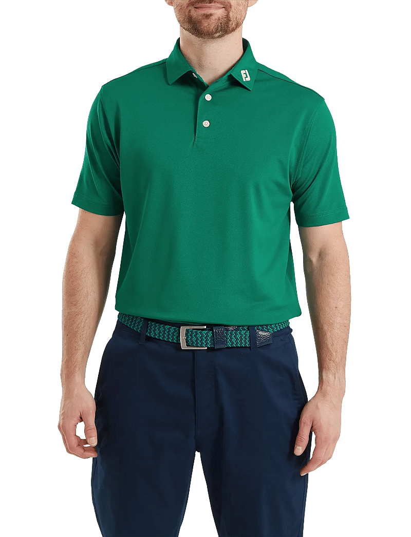 FootJoy - Stretch Pique Solid - alussärgid ja t-särgid - field green - 0