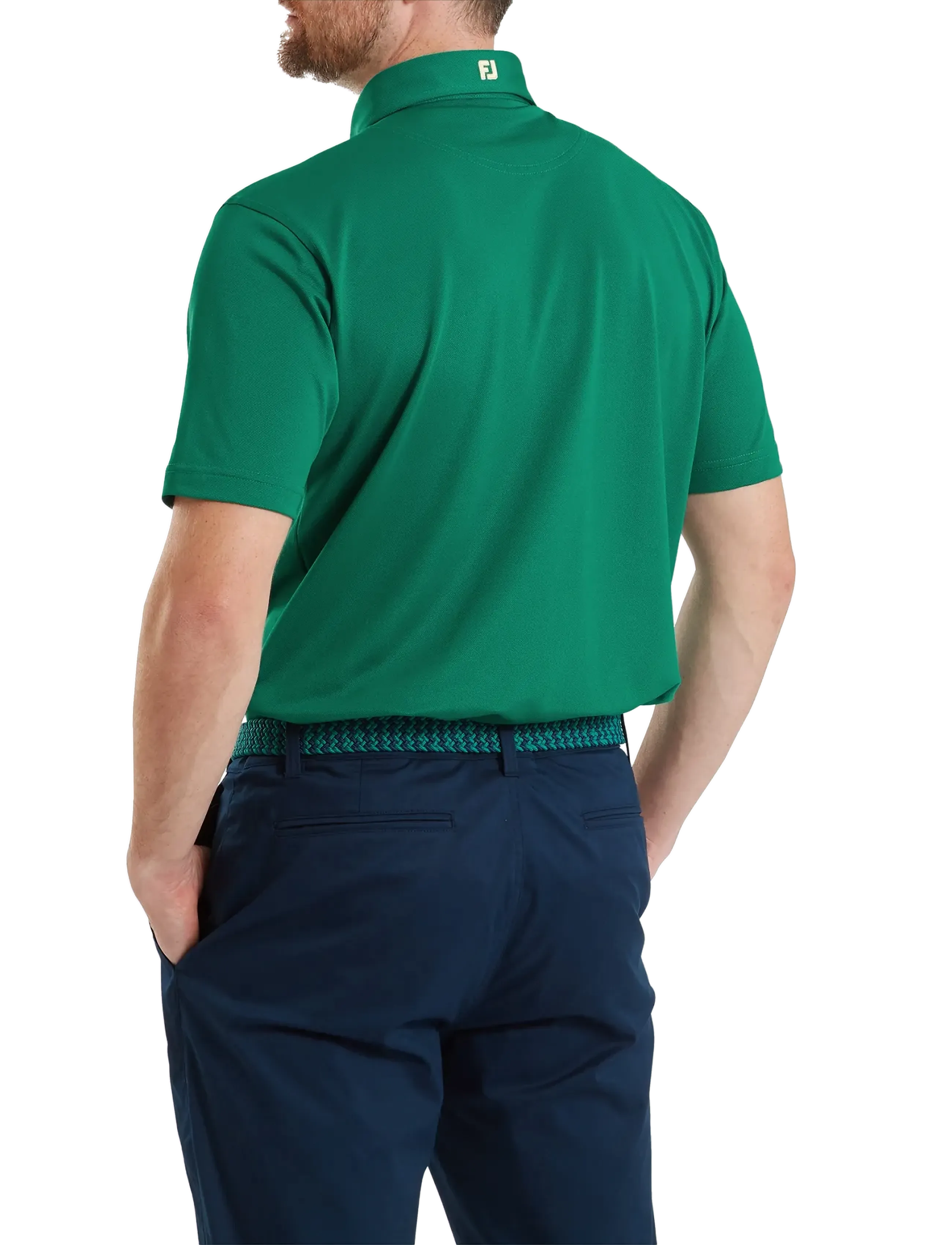 FootJoy - Stretch Pique Solid - toppe & t-shirts - field green - 3